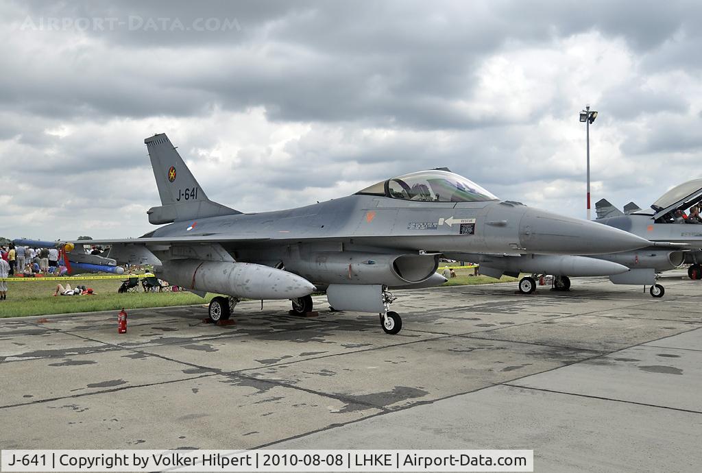 J-641, Fokker F-16AM Fighting Falcon C/N 6D-73, F-16AM