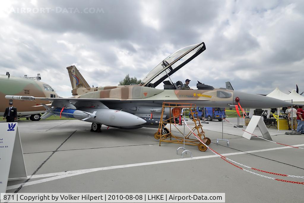 871, 1999 Lockheed Martin F-16I Sufa C/N YD-81, F-16I