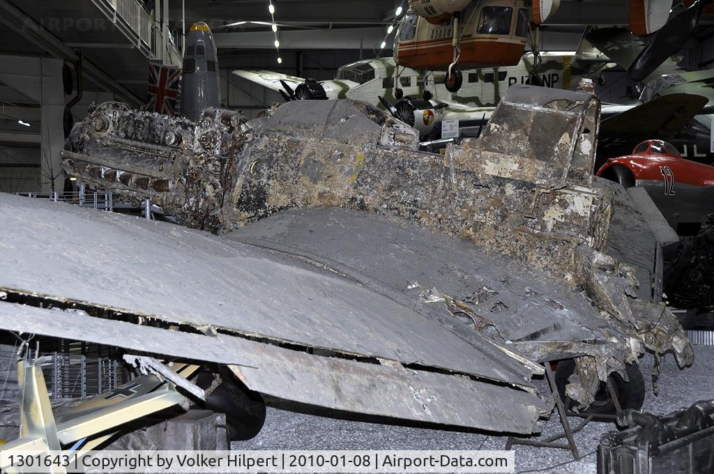 1301643, Junkers Ju-87B Stuka C/N 1301643, wreck at Sinsheim