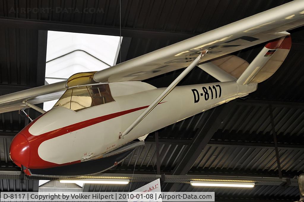 D-8117, Schleicher Ka-1 C/N Not found D-8117, at Sinsheim