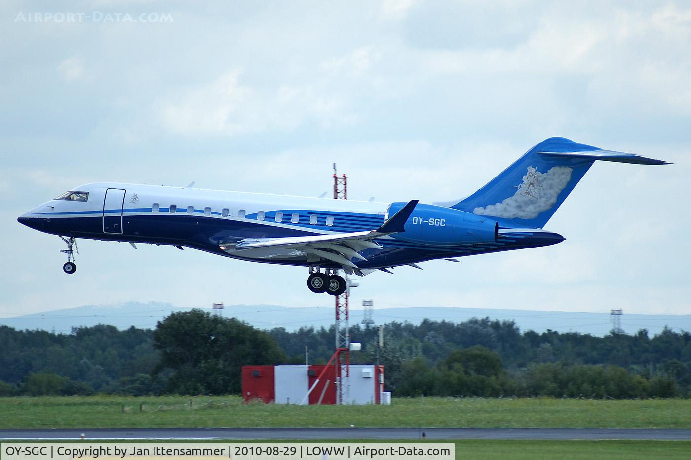 OY-SGC, 2009 Bombardier BD-700-1A11 Global 5000 C/N 9343, ?