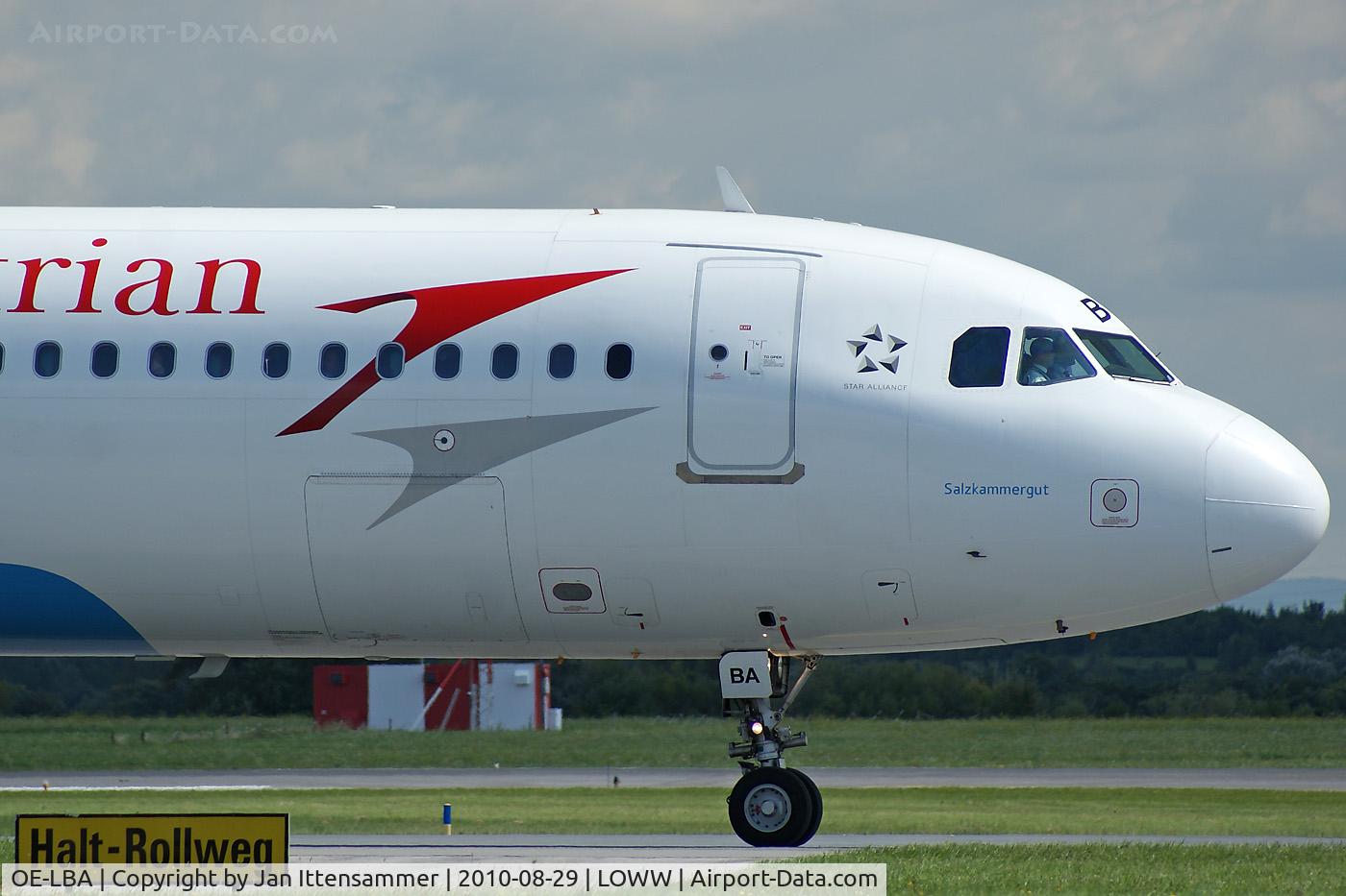 OE-LBA, 1995 Airbus A321-111 C/N 552, Aua @ VIE