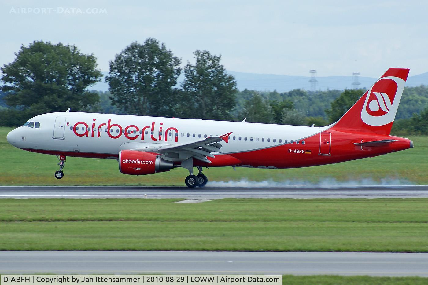 D-ABFH, 2010 Airbus A320-214 C/N 4294, Air Berlin @ VIE