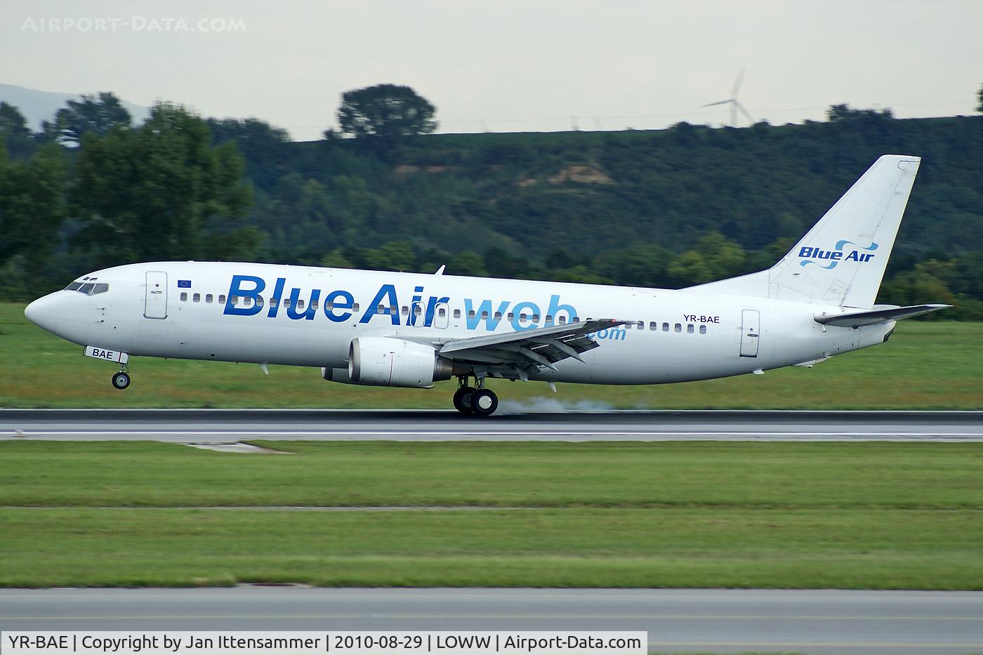 YR-BAE, 1997 Boeing 737-46N C/N 28723, Blue Air @ VIE
