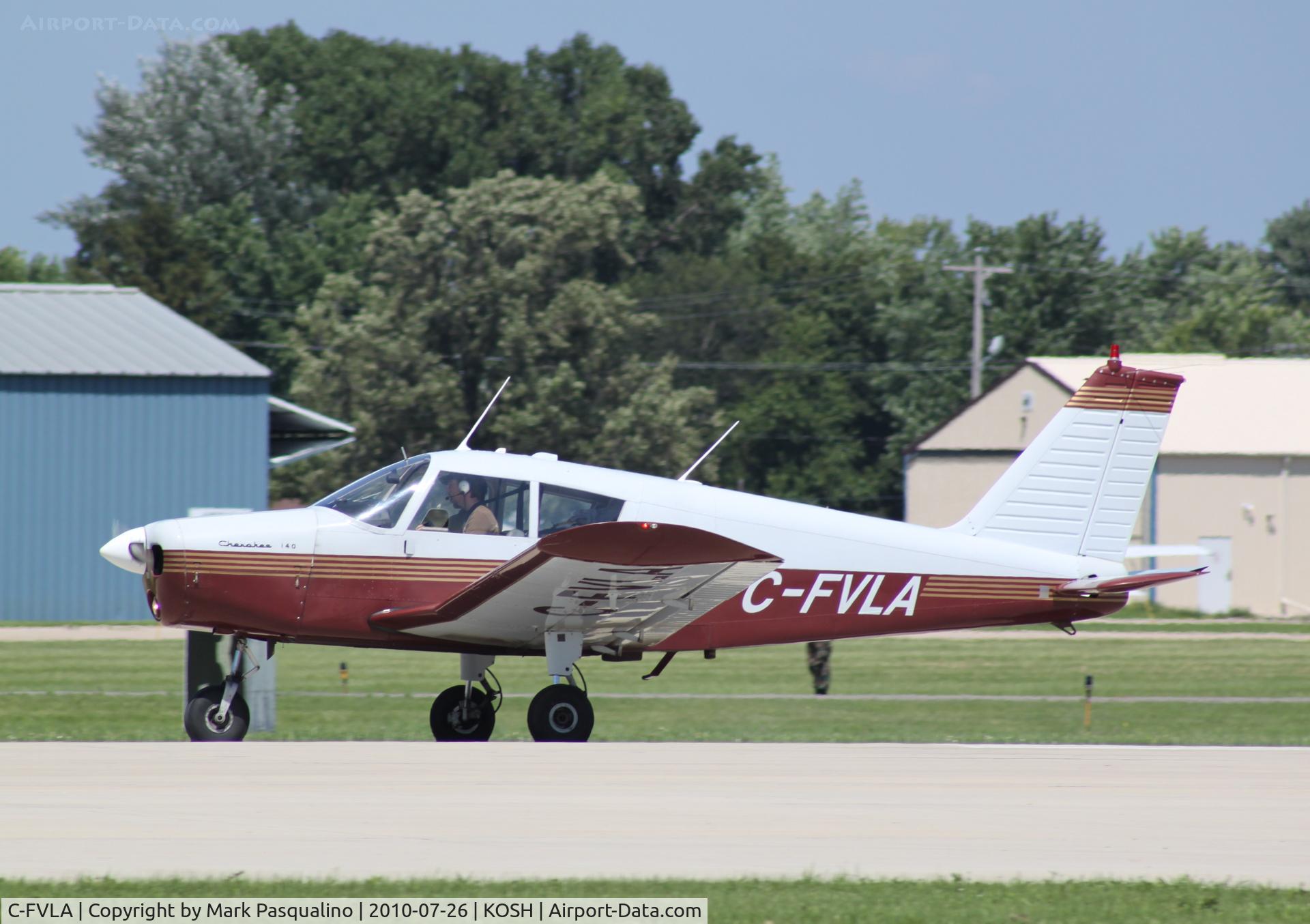 C-FVLA, 1966 Piper PA-28-140 Cherokee C/N 28-22393, Piper PA-28-140