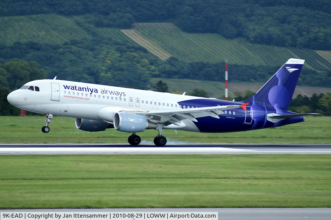 9K-EAD, 2009 Airbus A320-214 C/N 4049, Wataniya @ VIE