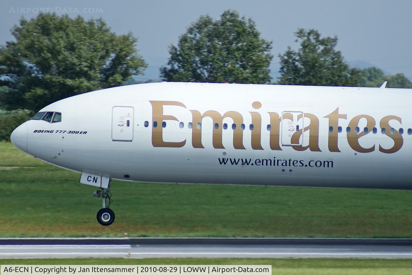 A6-ECN, 2009 Boeing 777-36N/ER C/N 37705, Emirates @ VIE