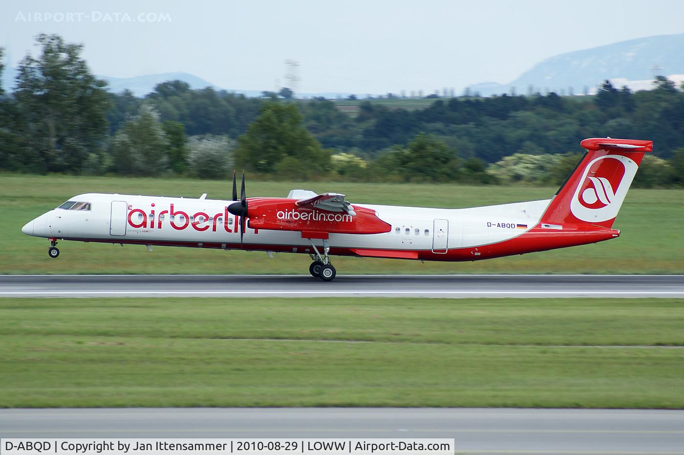 D-ABQD, 2009 De Havilland Canada DHC-8-402Q Dash 8 C/N 4234, Air Berlin