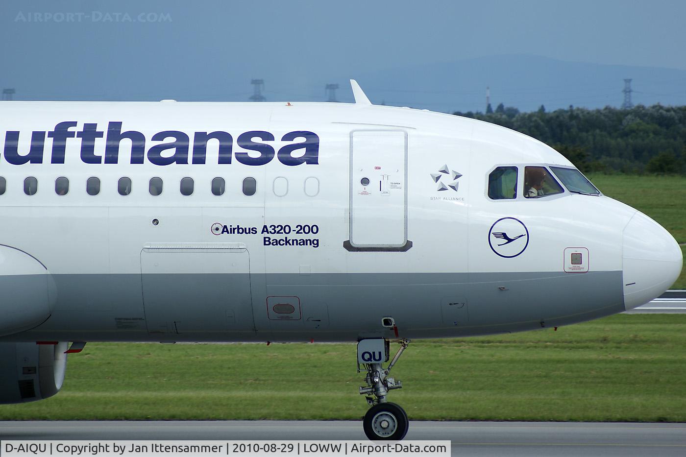D-AIQU, 2000 Airbus A320-211 C/N 1365, LH @ VIE
