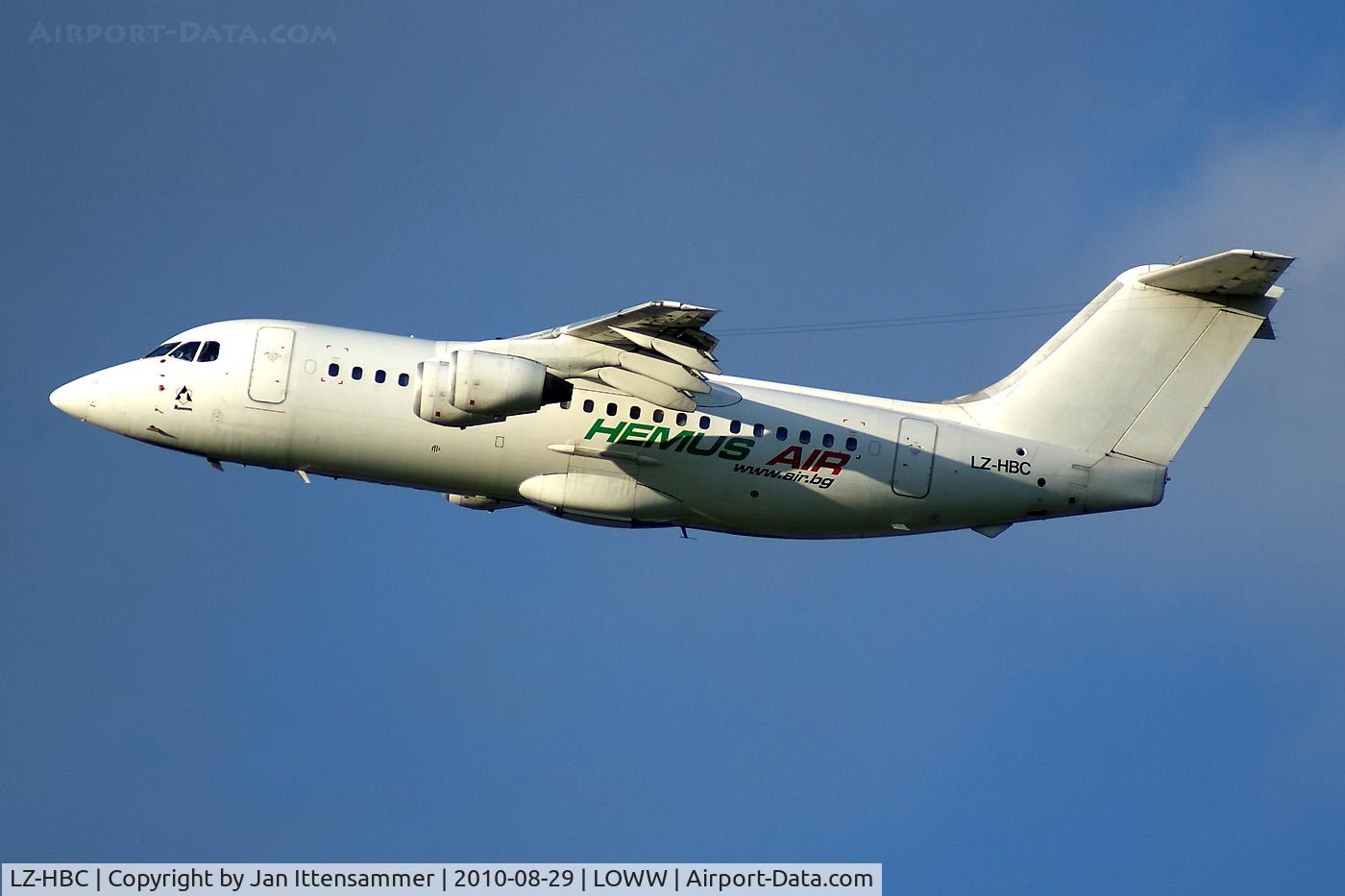 LZ-HBC, 1987 British Aerospace BAe.146-200 C/N E2093, Hemus Air @ VIE