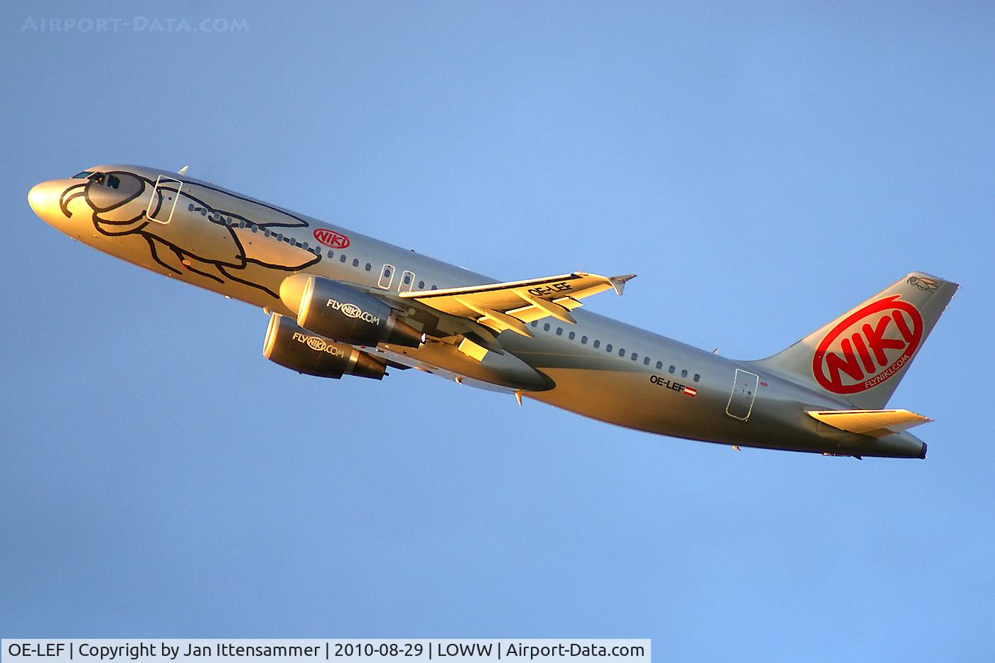 OE-LEF, 2010 Airbus A320-214 C/N 4368, NIKI @ vie