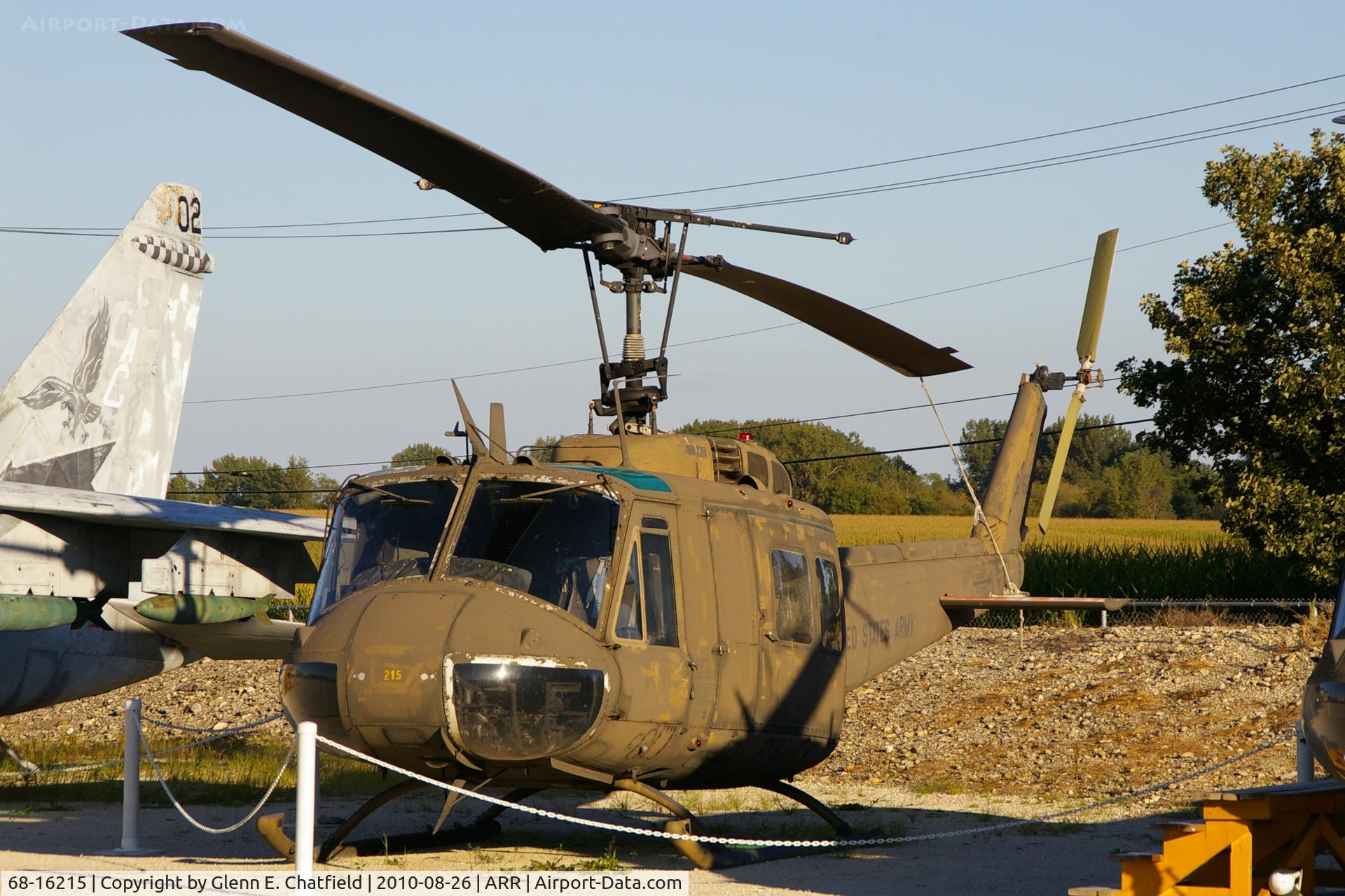 68-16215, 1968 Bell UH-1H Iroquois C/N 10874, At Air Classics Museum