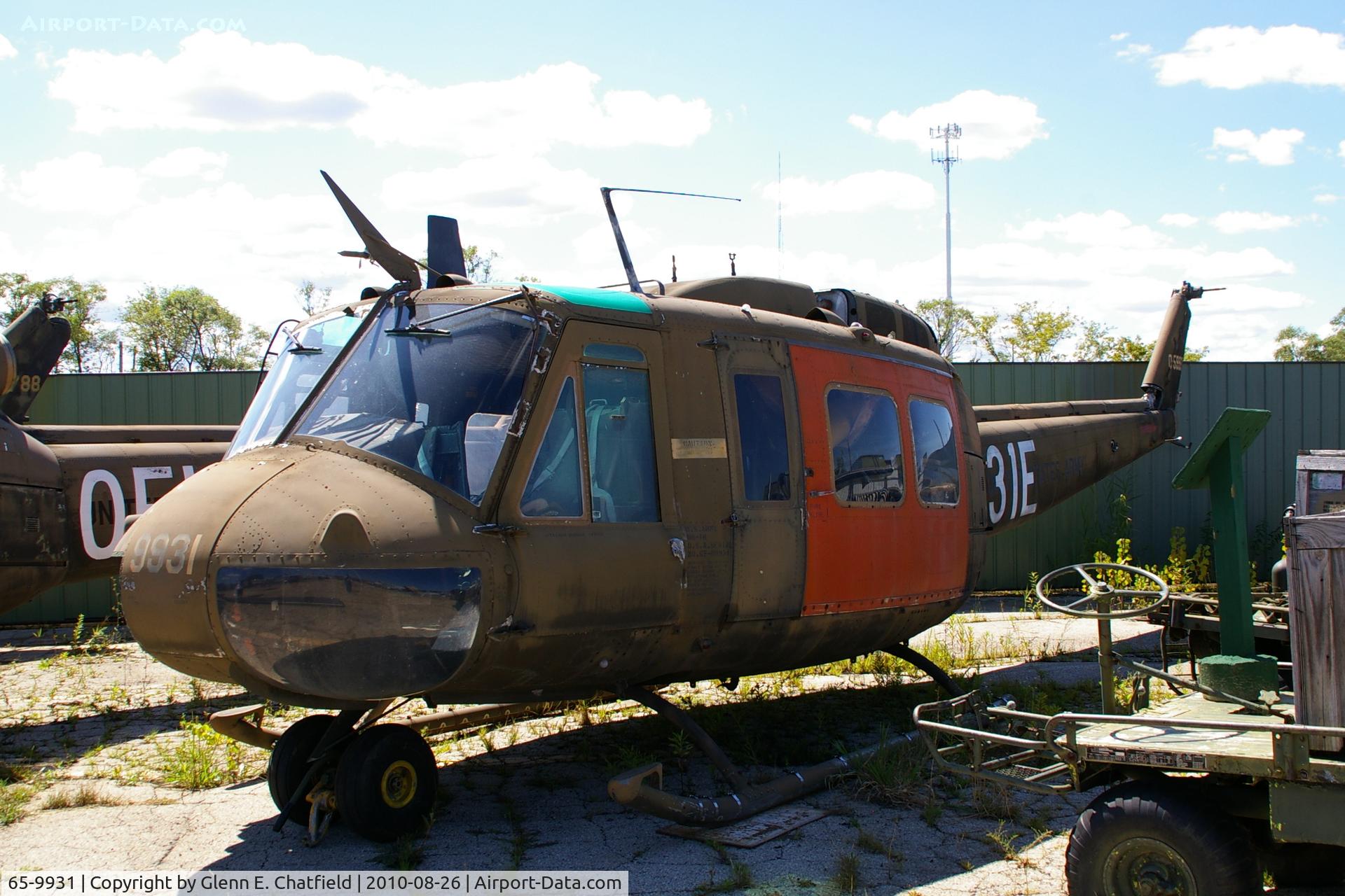 65-9931, 1965 Bell UH-1H Iroquois C/N 4975, Russell Military Museum, Russell, IL