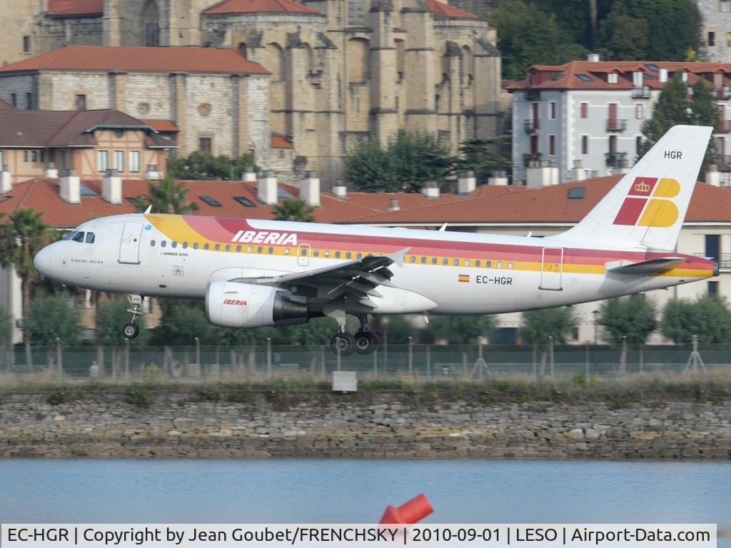 EC-HGR, 1999 Airbus A319-111 C/N 1154, arrival MAD