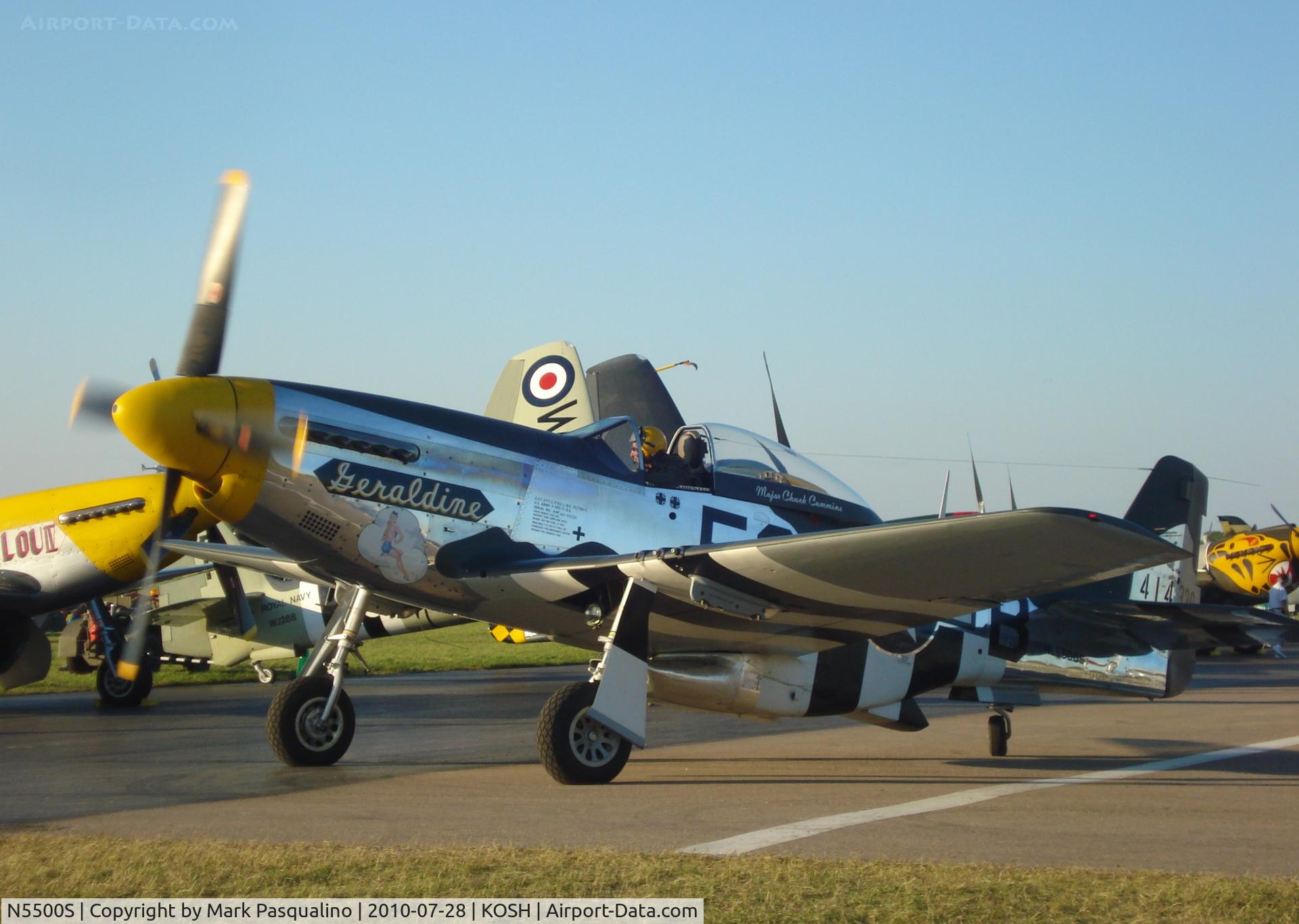 N5500S, 1944 North American F-51D Mustang C/N 44-63655, North American P-51D