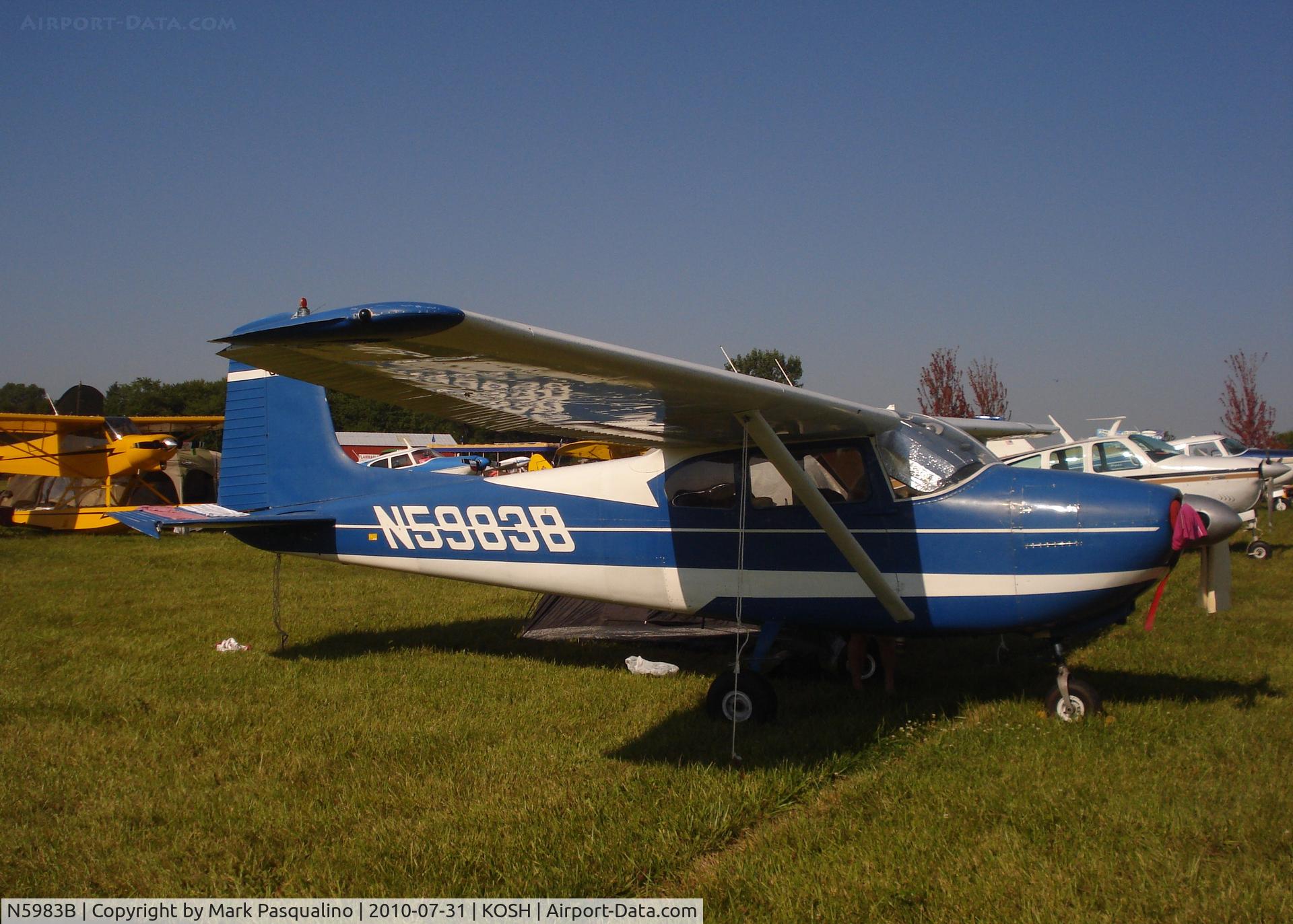 N5983B, 1956 Cessna 182A Skylane C/N 33983, Cessna 182A