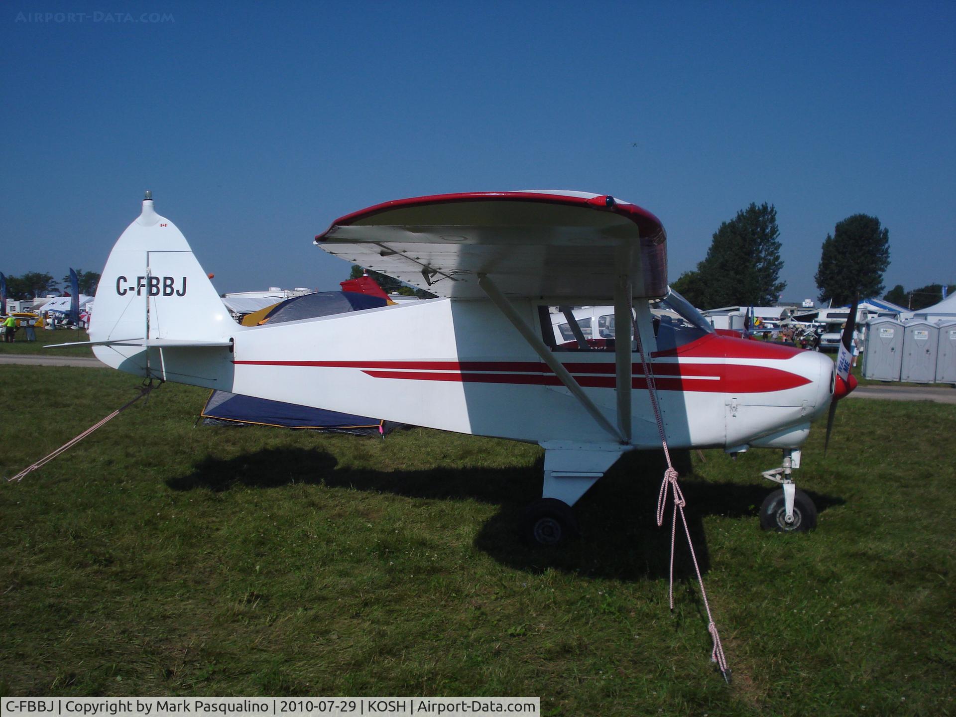 C-FBBJ, 1962 Piper PA-22-108 Colt C/N 22-9251, Piper PA-22-108
