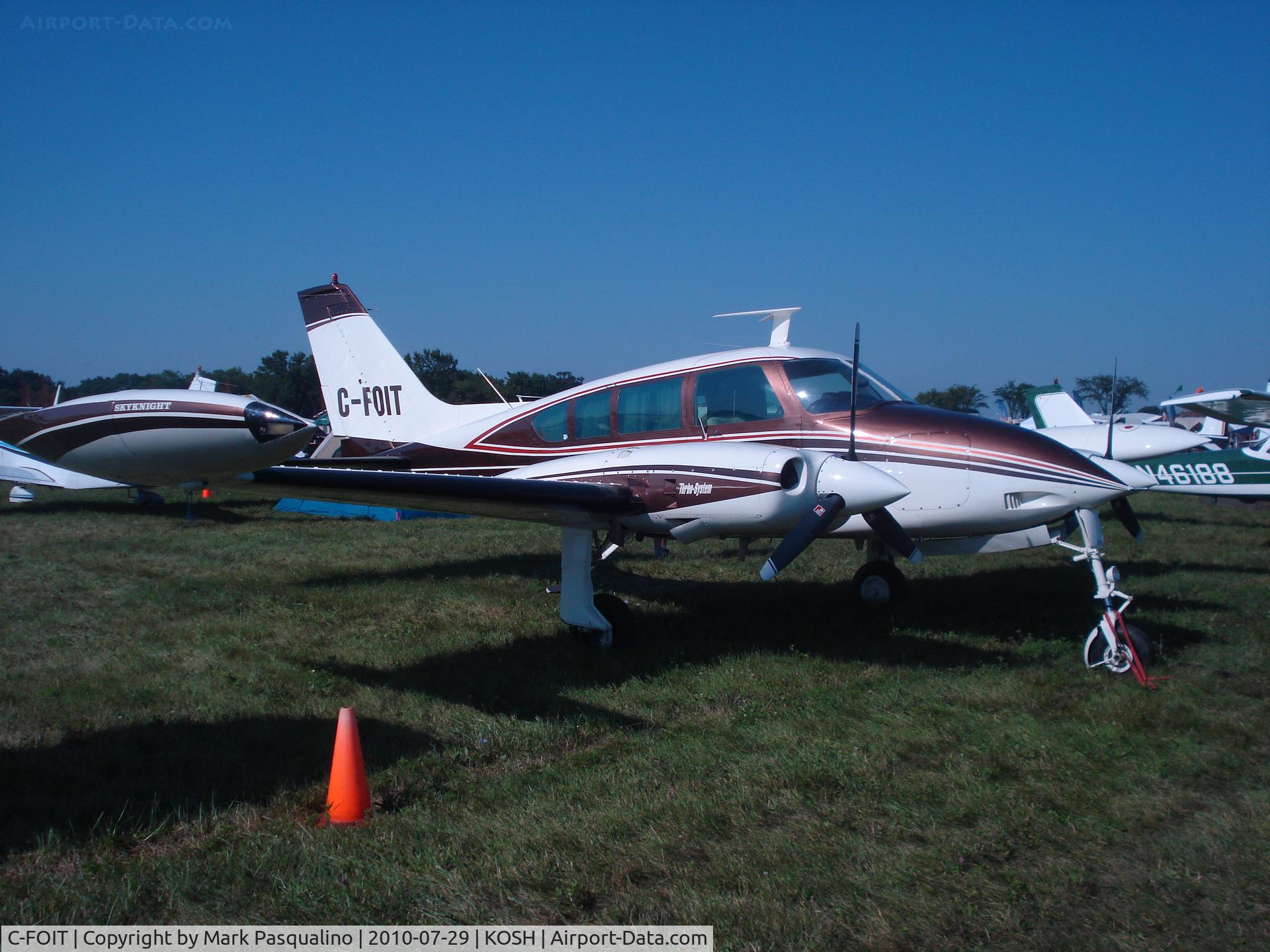 C-FOIT, 1966 Cessna 320E Executive Skyknight C/N 320E0006, Cessna 320E
