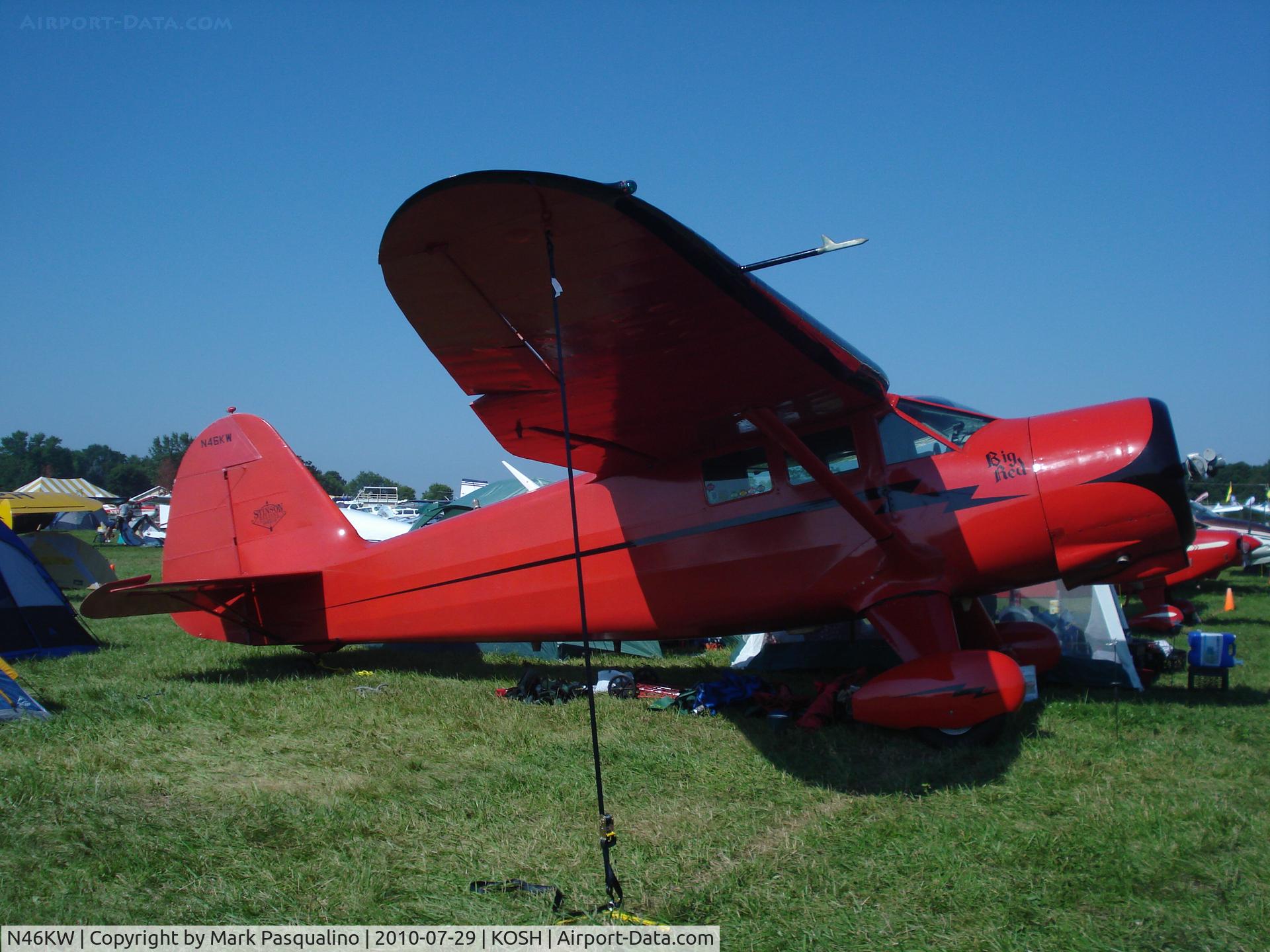 N46KW, 1943 Stinson V77 Reliant C/N 77-23, Stinson V77