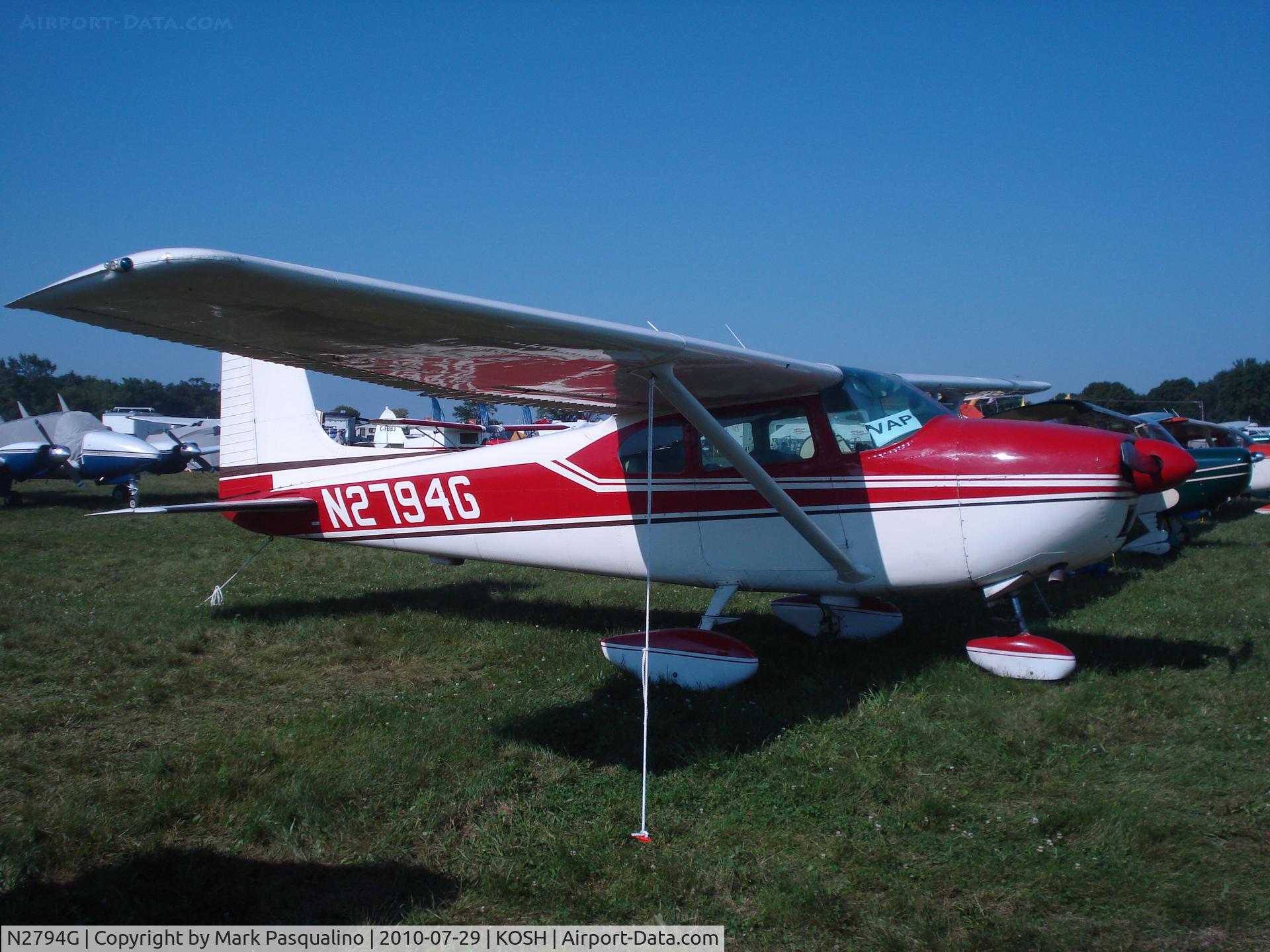 N2794G, 1959 Cessna 182B Skylane C/N 52094, Cessna 182B