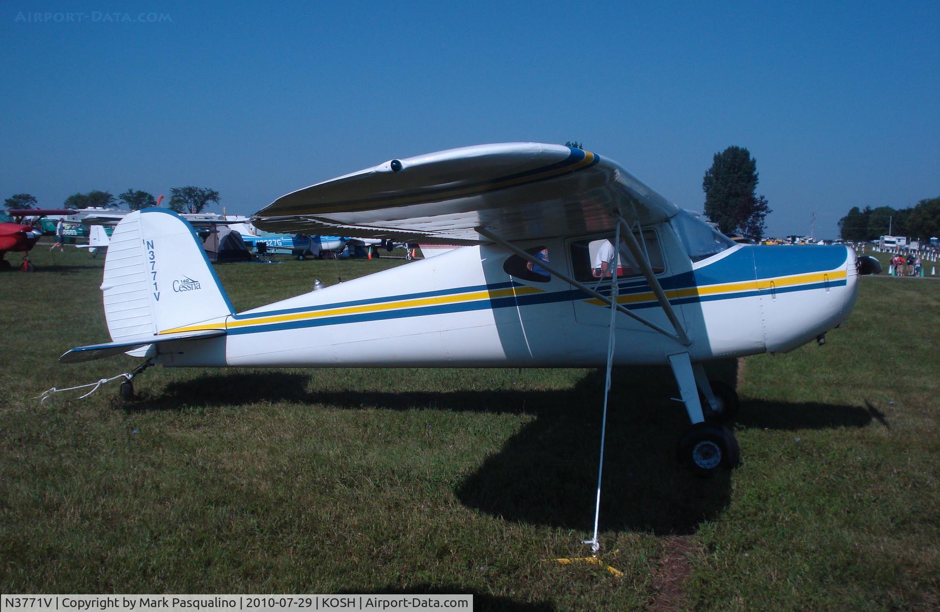N3771V, 1949 Cessna 140 C/N 15064, Cessna 140