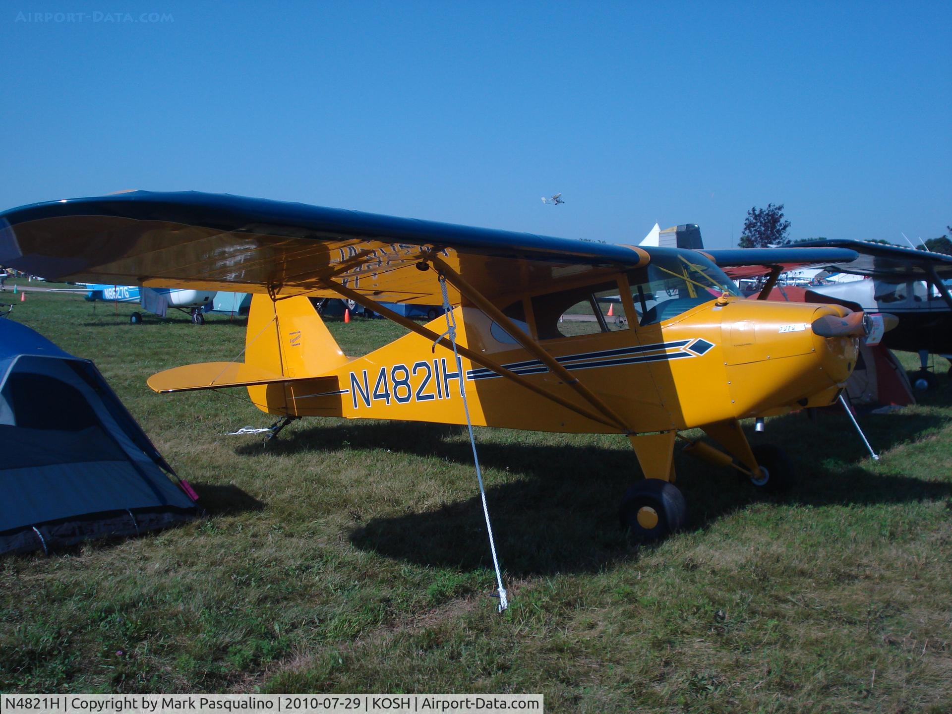 N4821H, 1948 Piper PA-17 Vagabond C/N 17-119, Piper PA-17