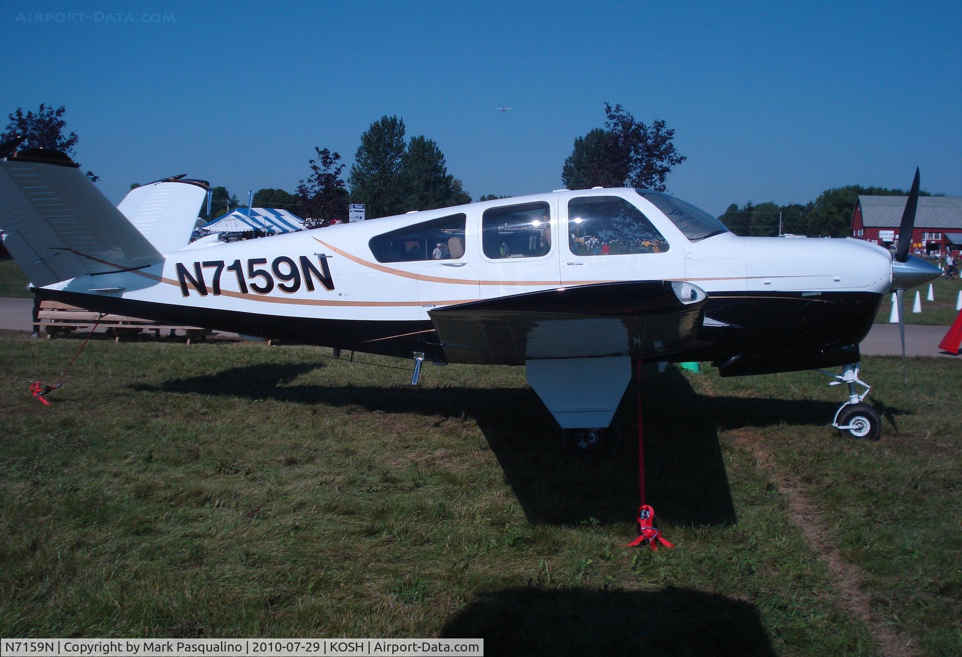 N7159N, 1968 Beech V35A Bonanza C/N D-8814, Beech V35A