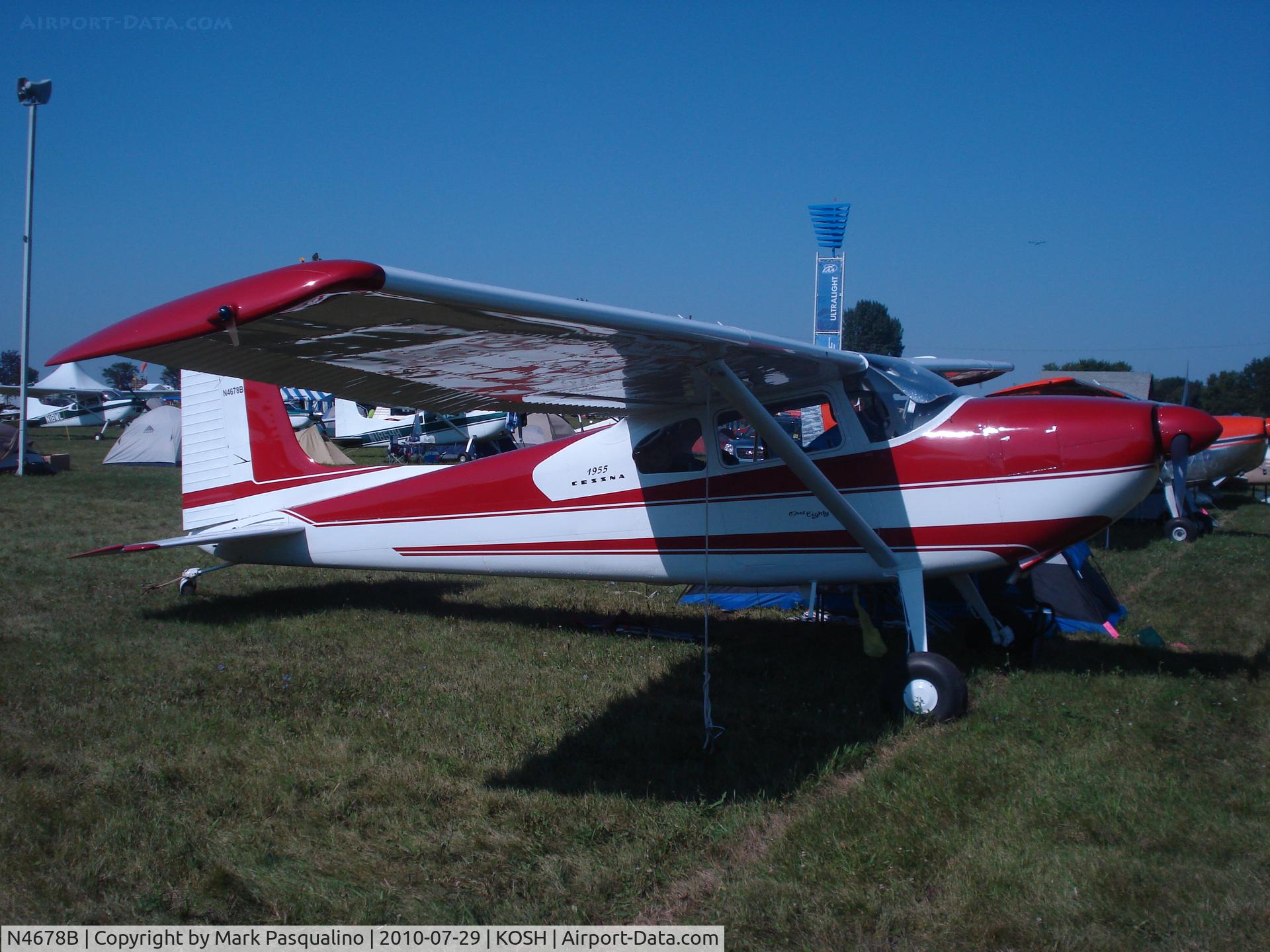 N4678B, 1955 Cessna 180 C/N 31576, Cessna 180