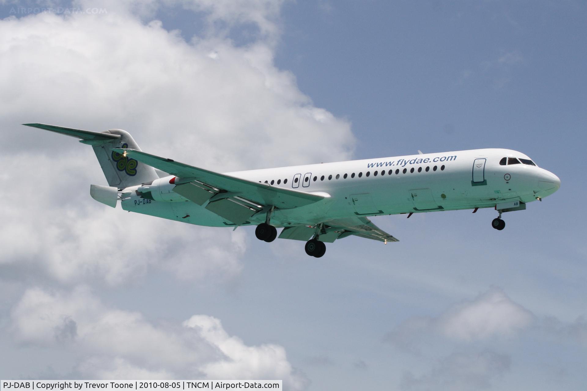 PJ-DAB, 1991 Fokker 100 (F-28-0100) C/N 11331, Fokker F.28 MK 0100, c/n: 11331