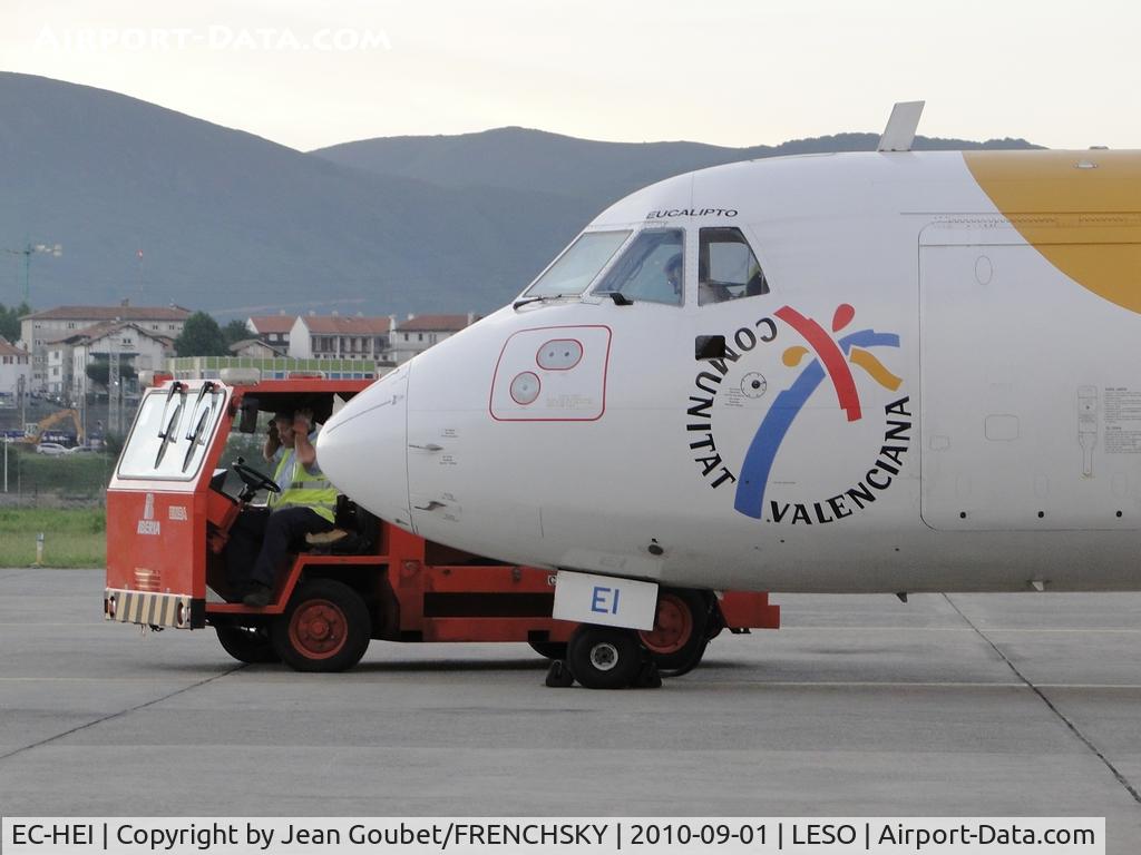 EC-HEI, 1998 ATR 72-212A C/N 570, départ pour BCN
