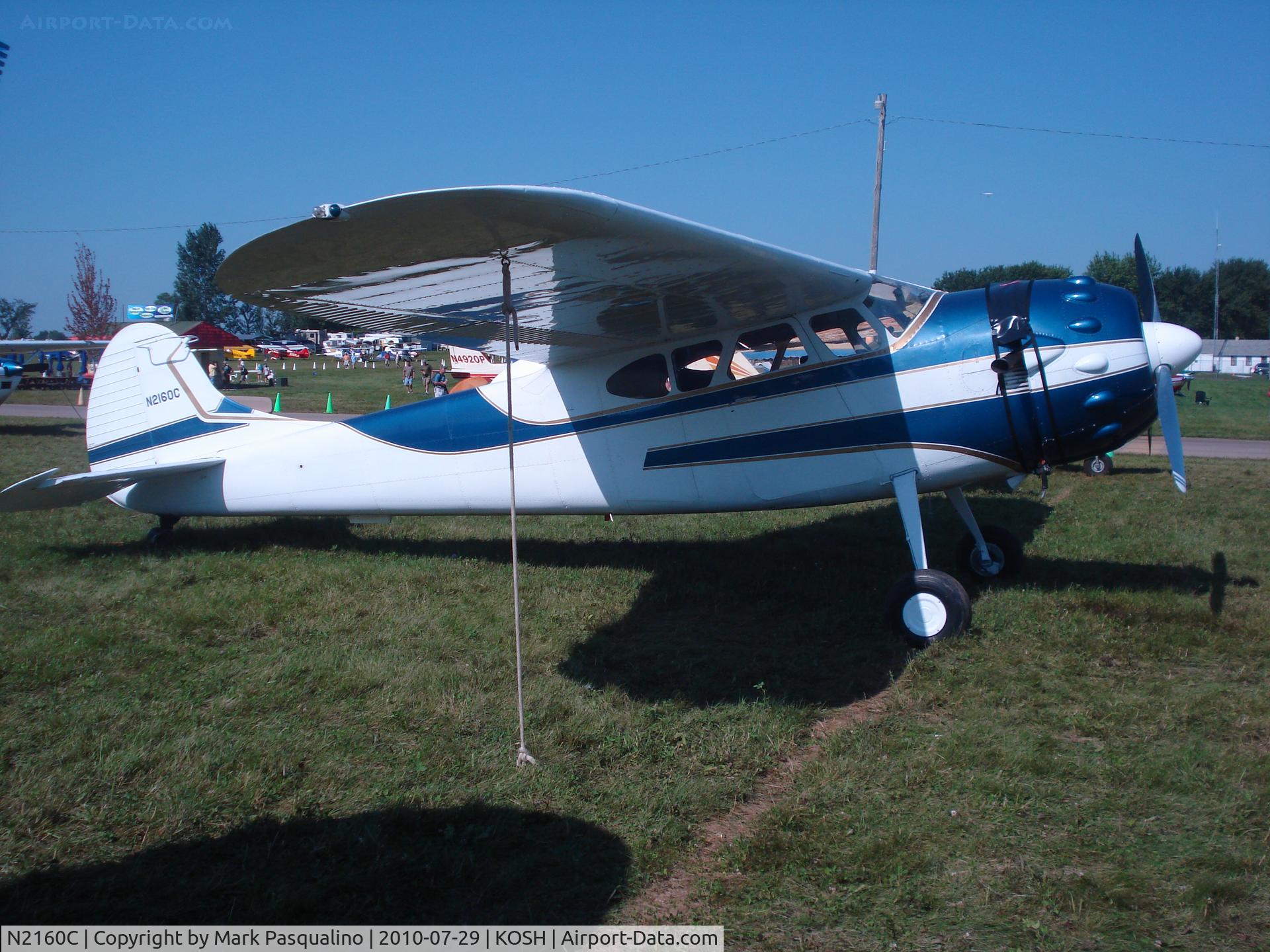 N2160C, 1954 Cessna 195B Businessliner C/N 16145, Cessna 195B