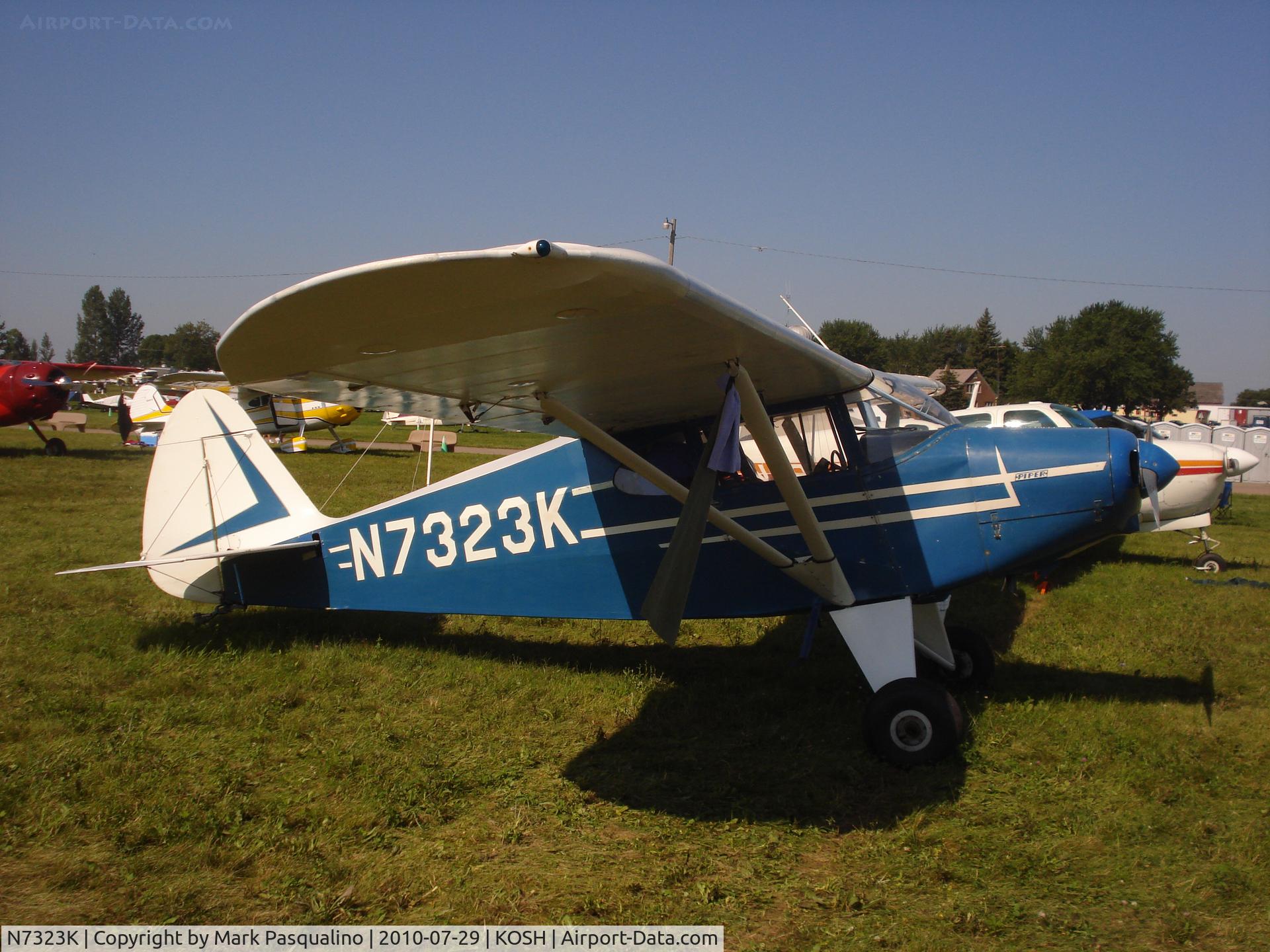 N7323K, 1950 Piper PA-20-135 Pacer C/N 20-268, Piper PA-20-135