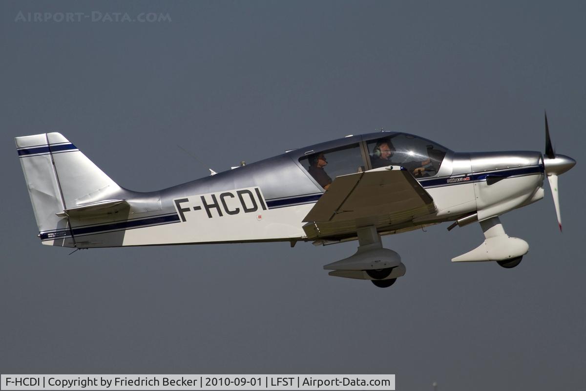F-HCDI, 2005 Robin DR-400-140B Major C/N 2593, departure from Strasbourg