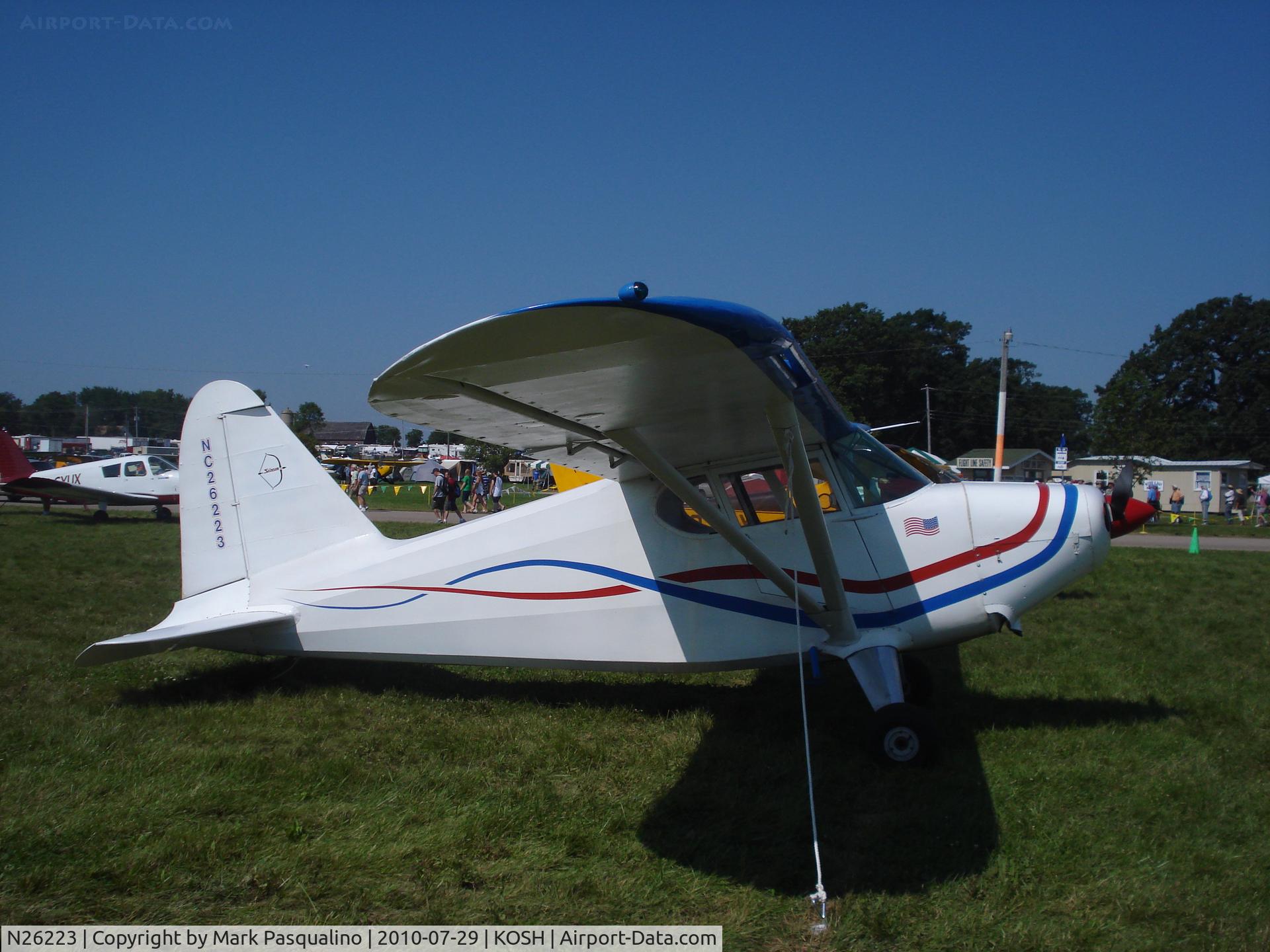 N26223, 1940 Stinson 10 C/N 7510, Stinson 10