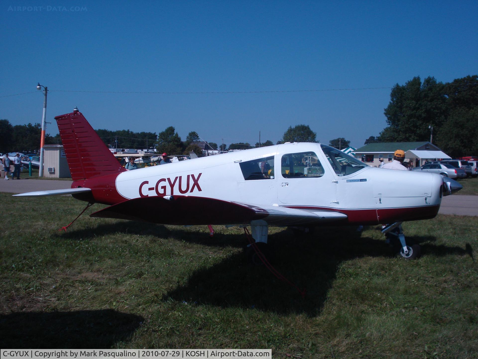 C-GYUX, 1971 Piper PA-28-140 Cherokee C/N 28-7125360, Piper PA-28-140
