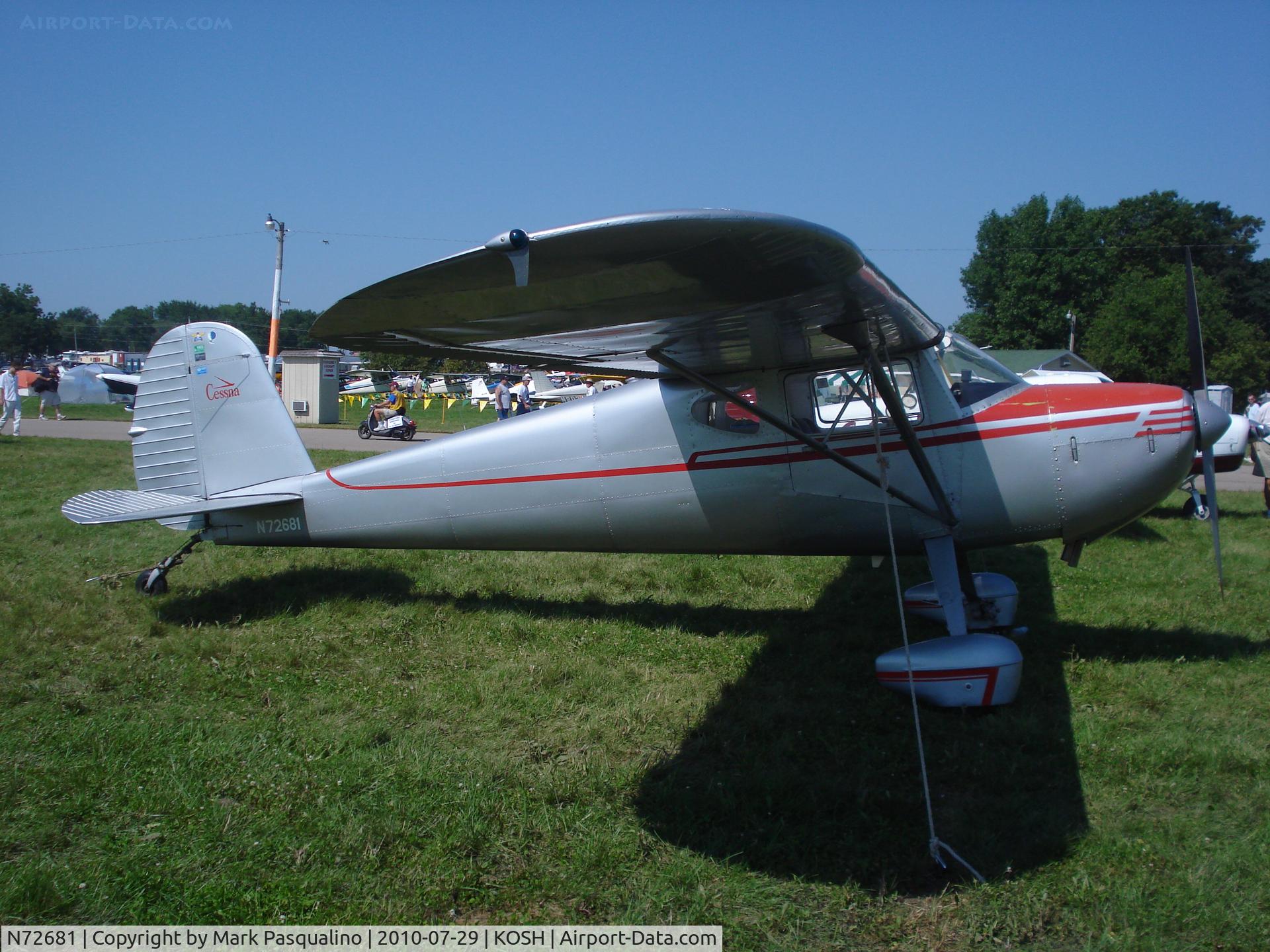 N72681, 1946 Cessna 140 C/N 9857, Cessna 140