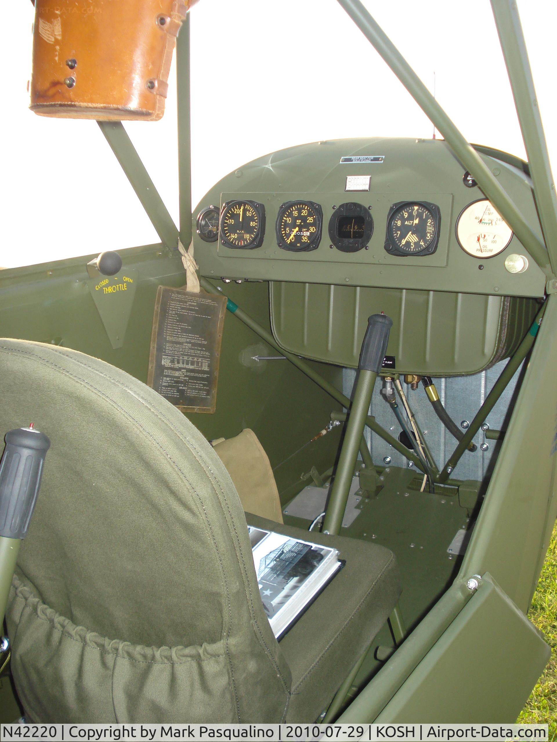 N42220, 1945 Piper J3C-65 Cub Cub C/N 14470, Piper L-4J