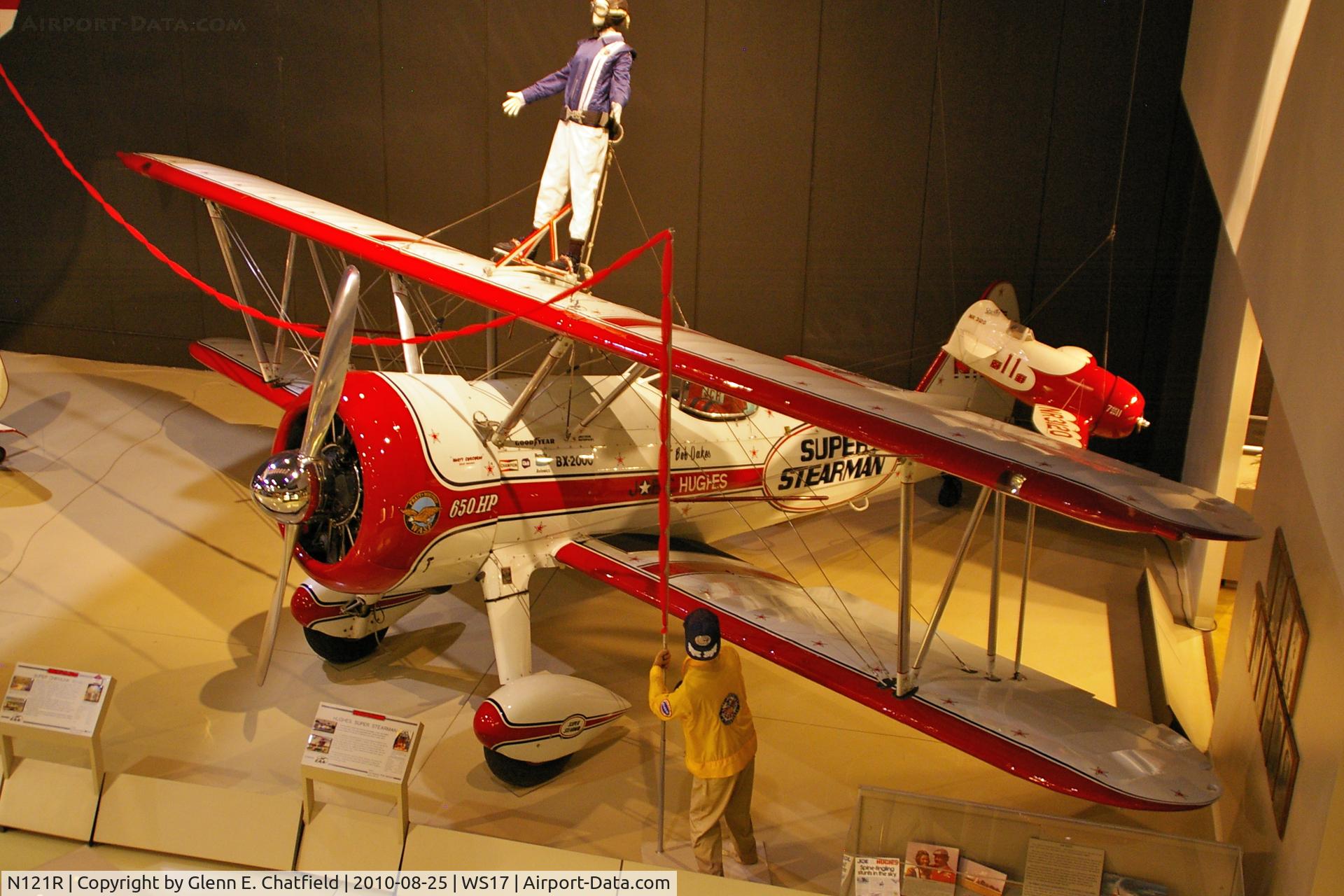 N121R, 1943 Boeing PT-13D Kaydet (E75) C/N 75-5510, At the EAA Museum