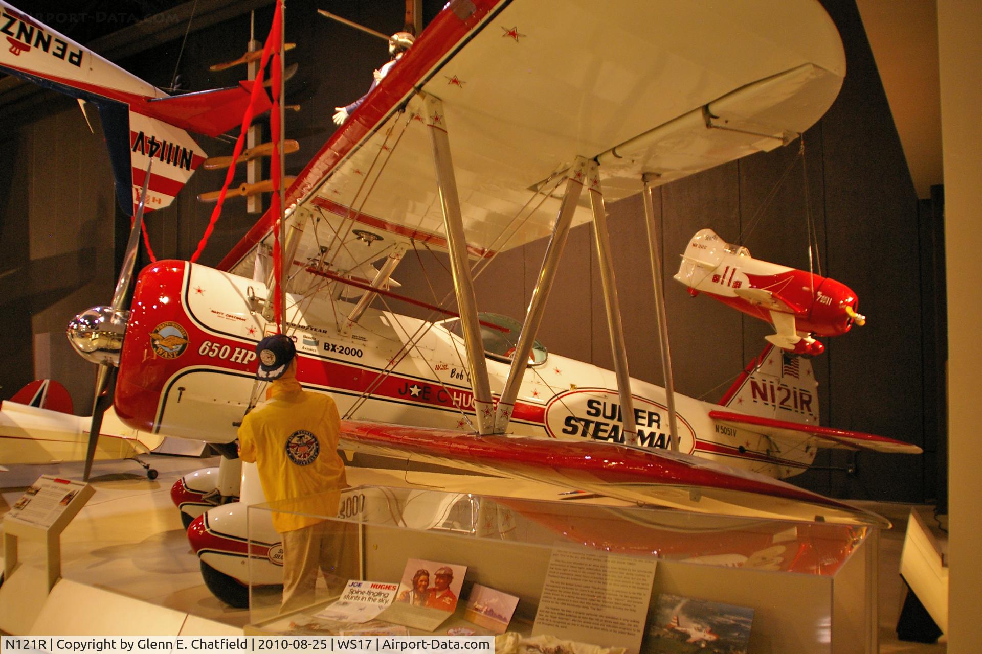 N121R, 1943 Boeing PT-13D Kaydet (E75) C/N 75-5510, At the EAA Museum