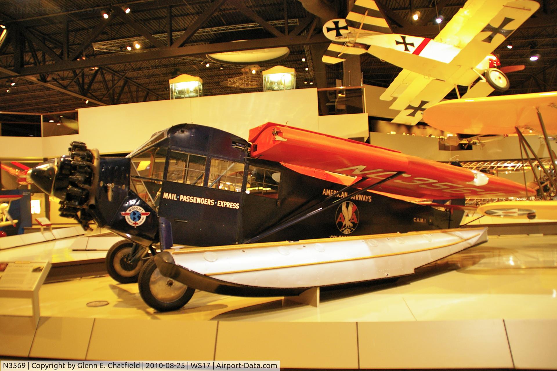 N3569, 1929 Fairchild FC-2-W2 C/N 35, At the EAA Museum