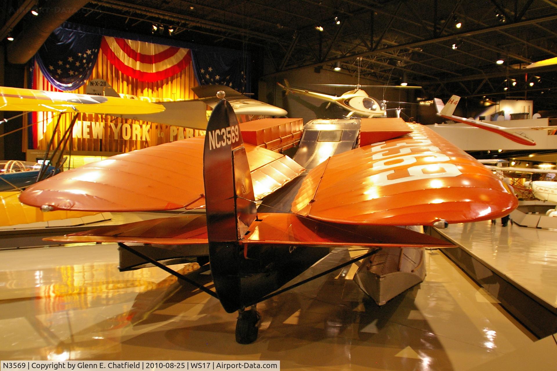 N3569, 1929 Fairchild FC-2-W2 C/N 35, At the EAA Museum