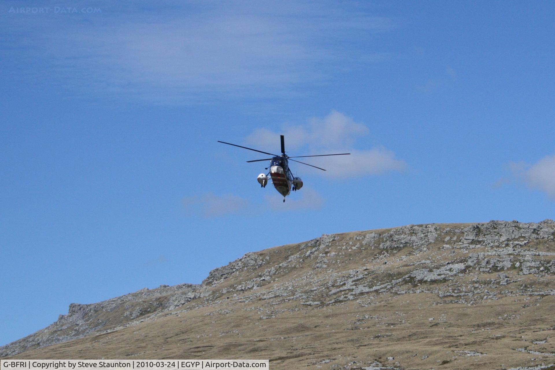 G-BFRI, 1978 Sikorsky S-61N C/N 61809, Taken in the Falkland Islands, March 2010. Taxi please!!!!