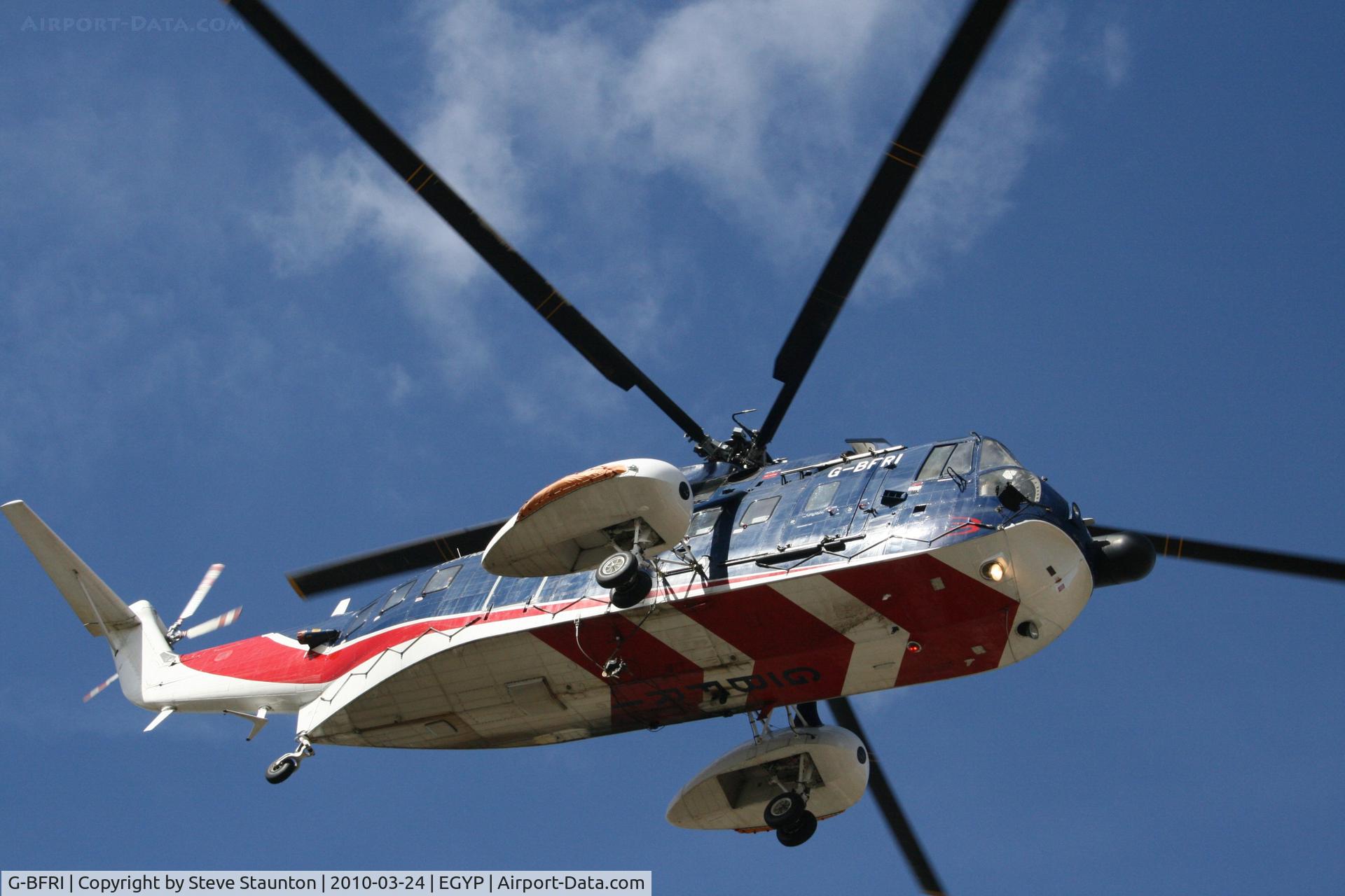 G-BFRI, 1978 Sikorsky S-61N C/N 61809, Taken in the Falkland Islands, March 2010. Taxi please!!!!