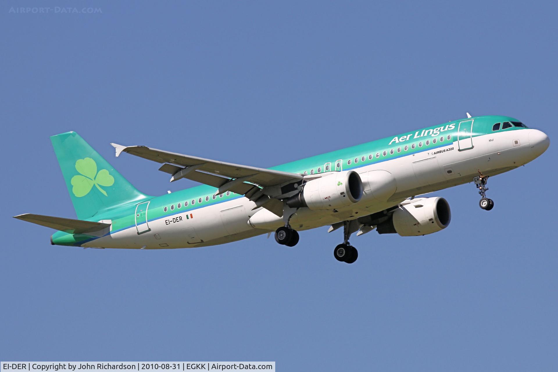 EI-DER, 2005 Airbus A320-214 C/N 2583, Approach 08R