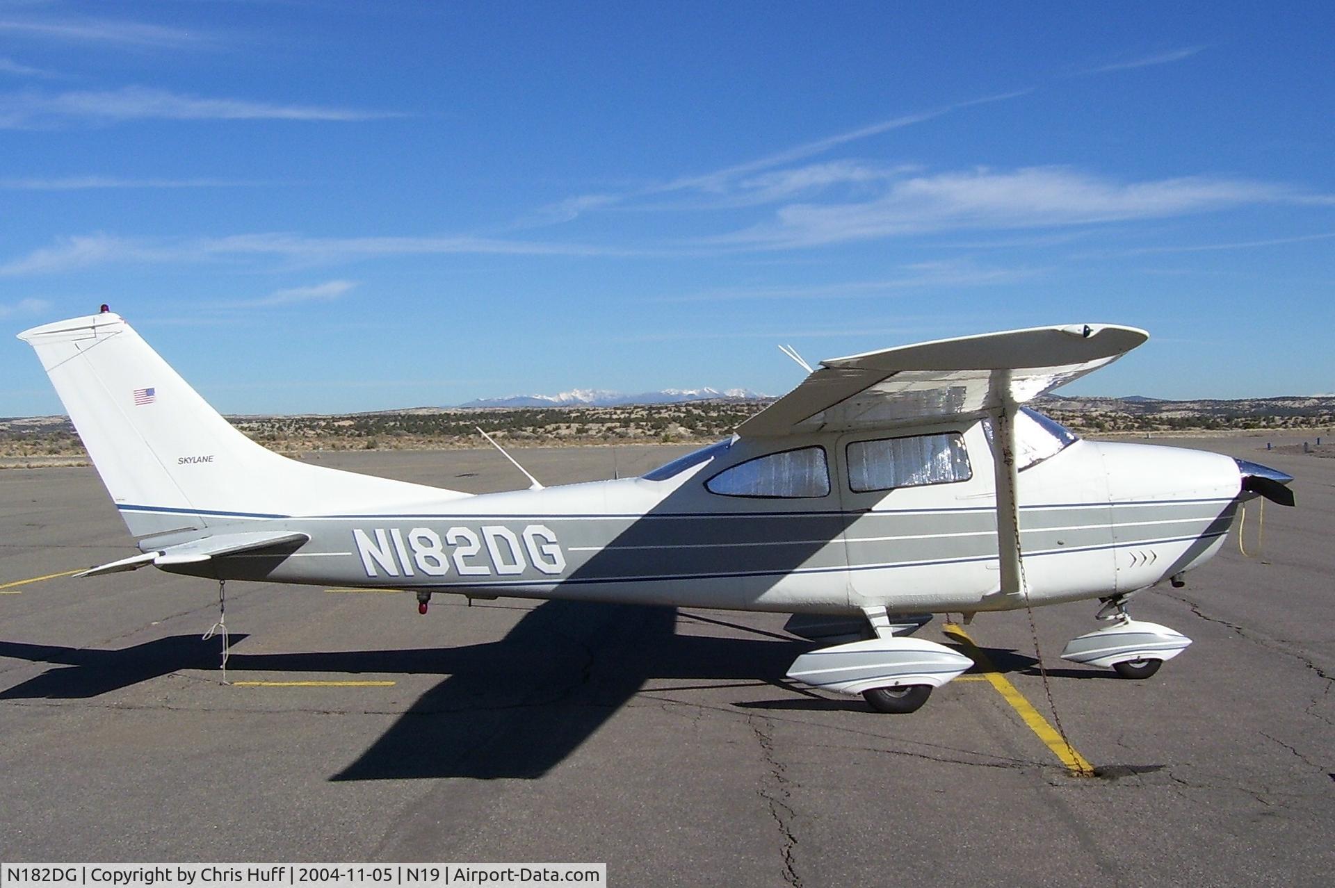 N182DG, 1969 Cessna 182M Skylane C/N 18260003, Great airplane parked at Aztec, NM while I fished the San Juan River.