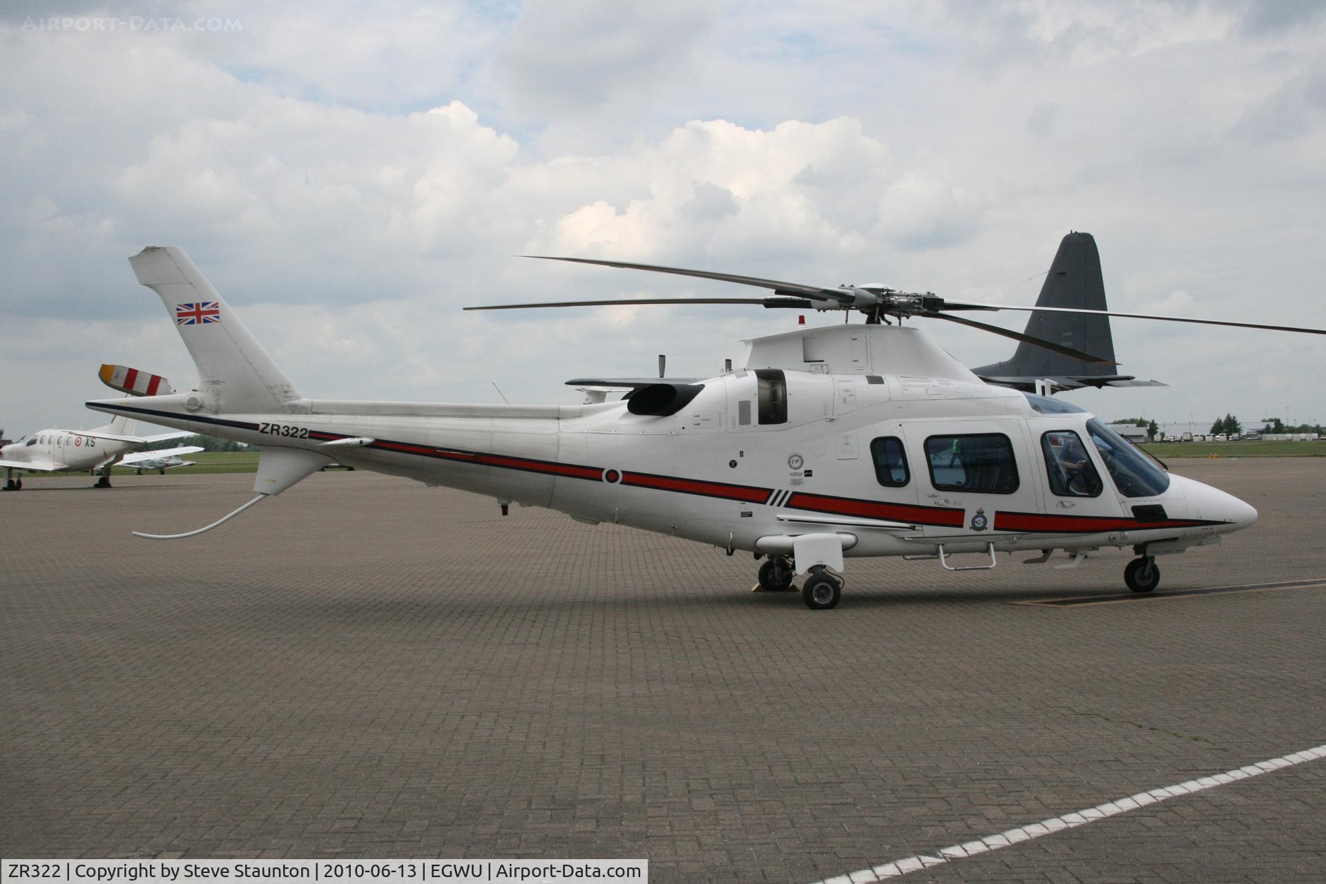 ZR322, 2006 Agusta A-109E Power C/N 11664, Taken at RAF Northolt Photocall June 2010