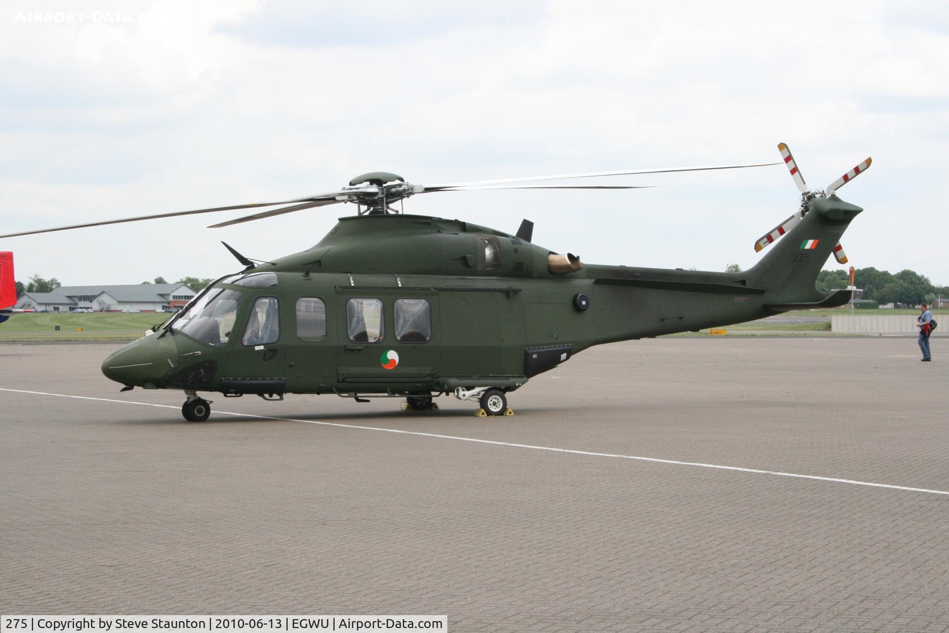 275, AgustaWestland AW-139 C/N 31059, Taken at RAF Northolt Photocall June 2010