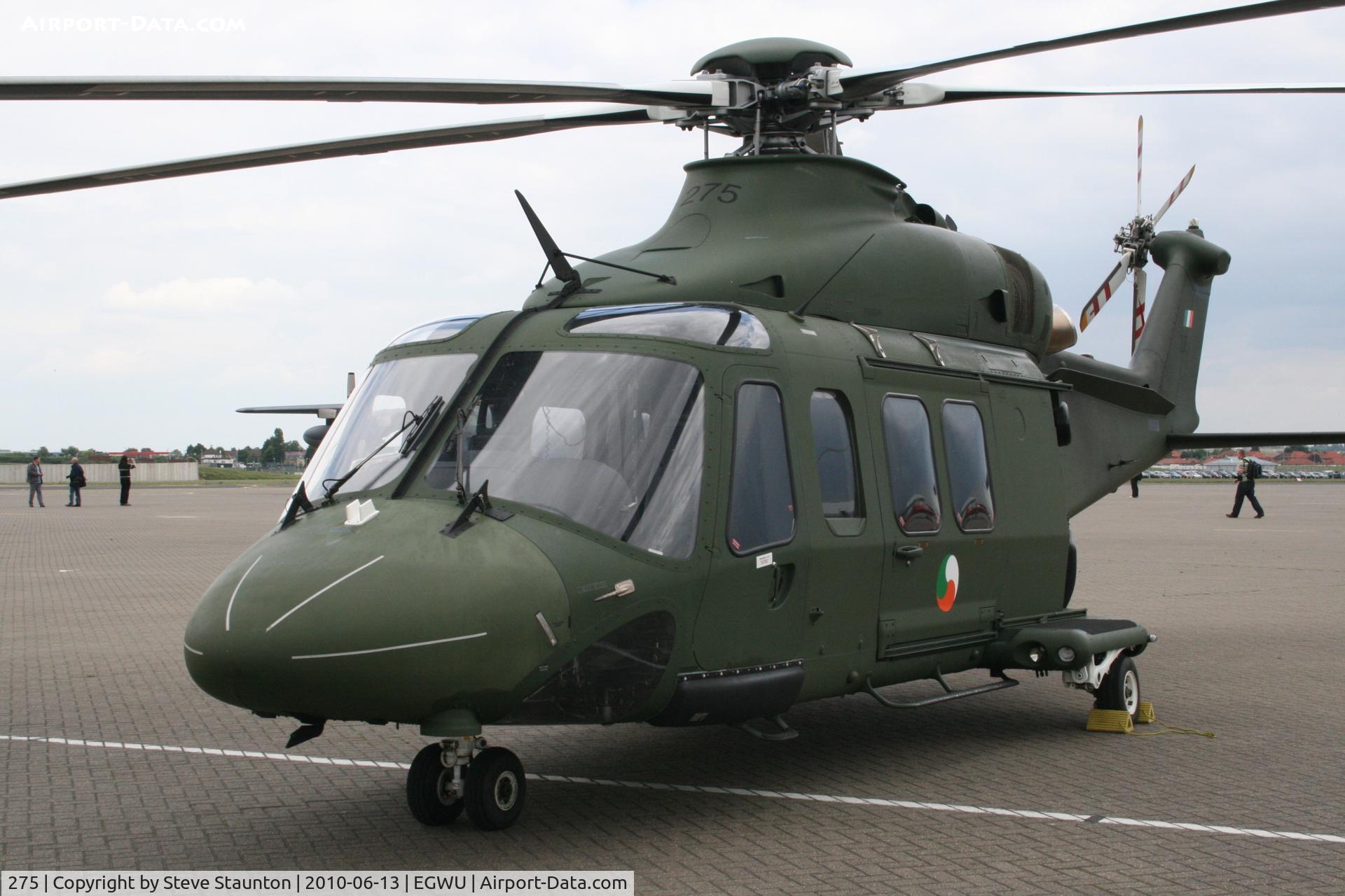 275, AgustaWestland AW-139 C/N 31059, Taken at RAF Northolt Photocall June 2010