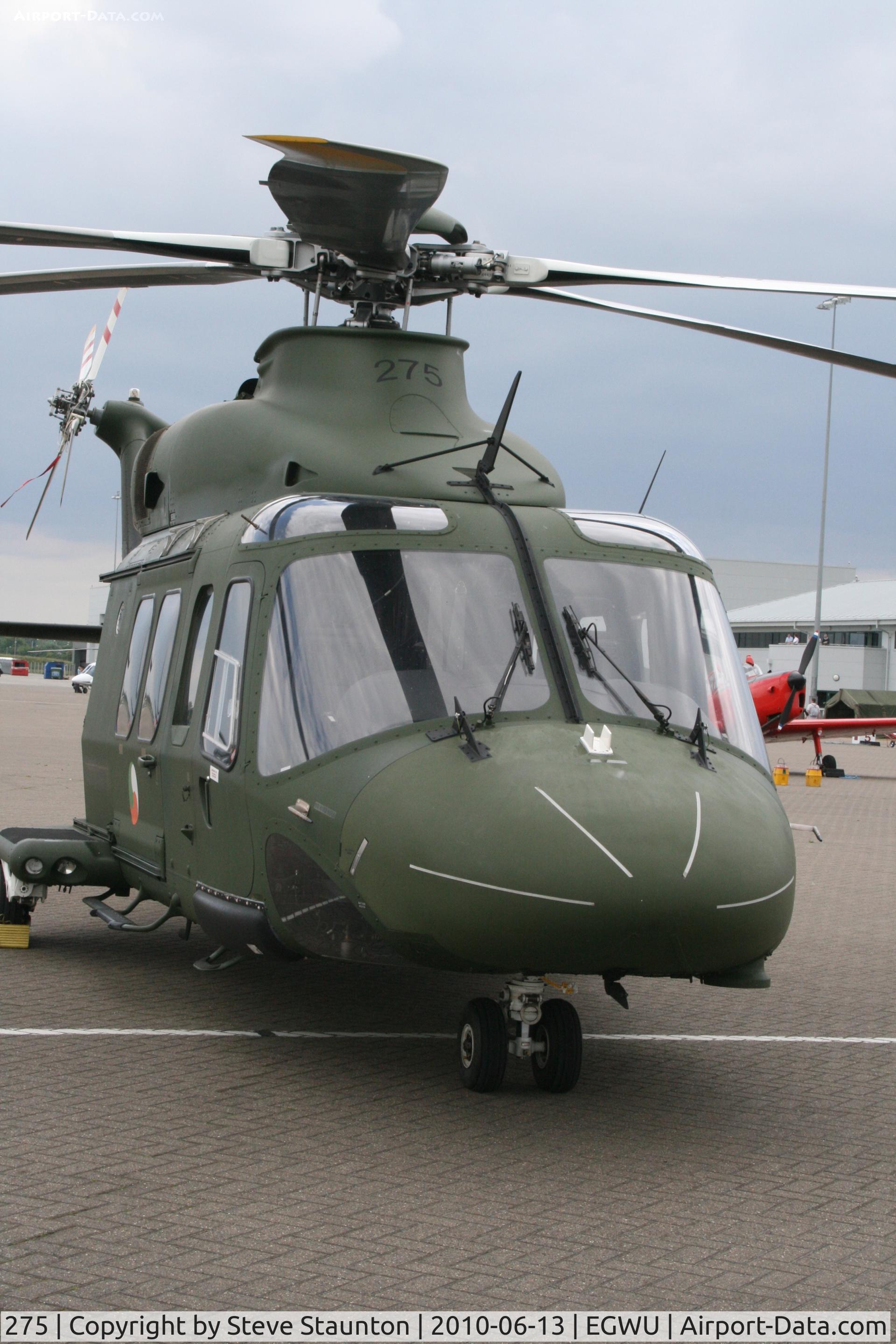 275, AgustaWestland AW-139 C/N 31059, Taken at RAF Northolt Photocall June 2010