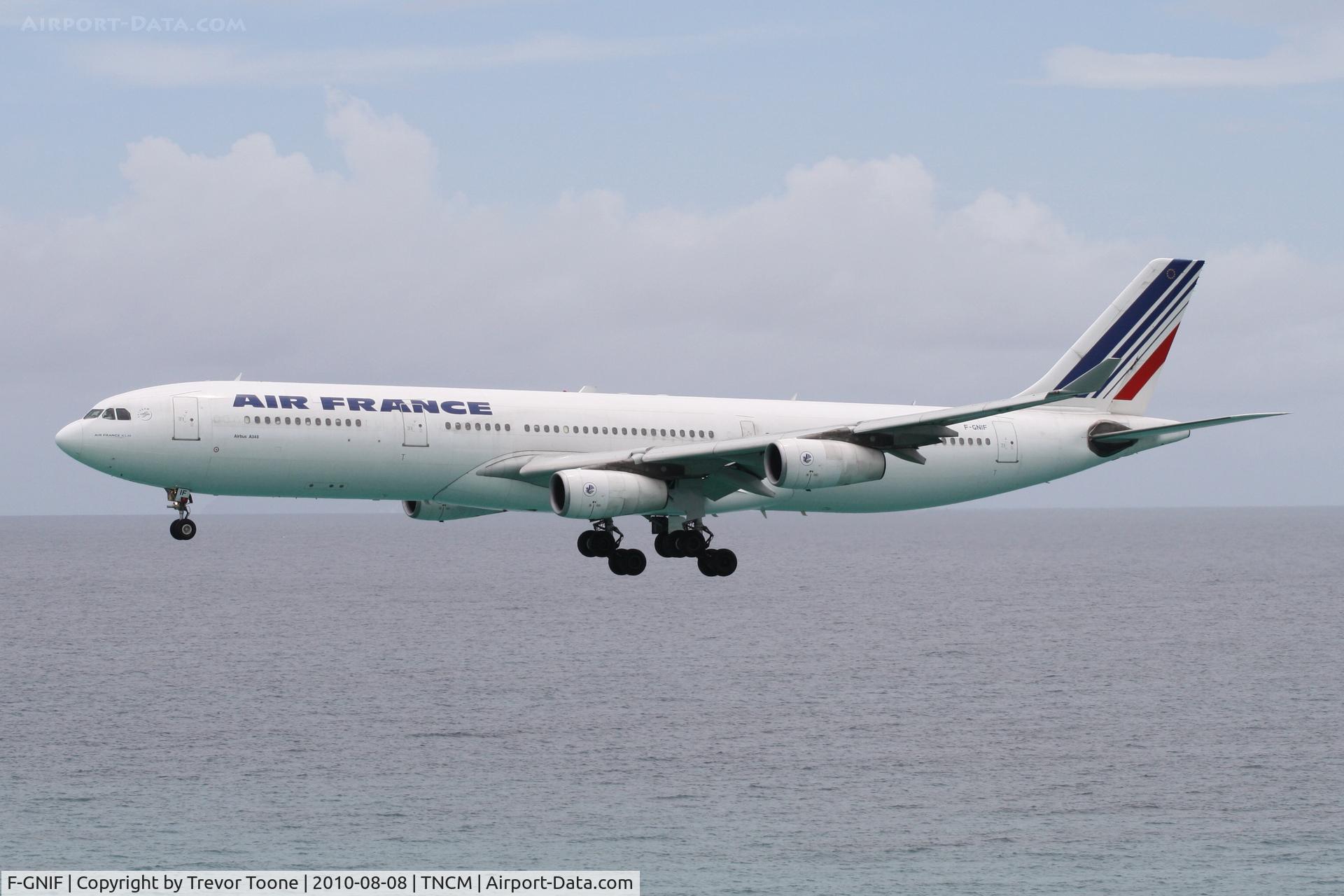 F-GNIF, 1997 Airbus A340-313X C/N 168, Airbus A340-313, c/n: 168